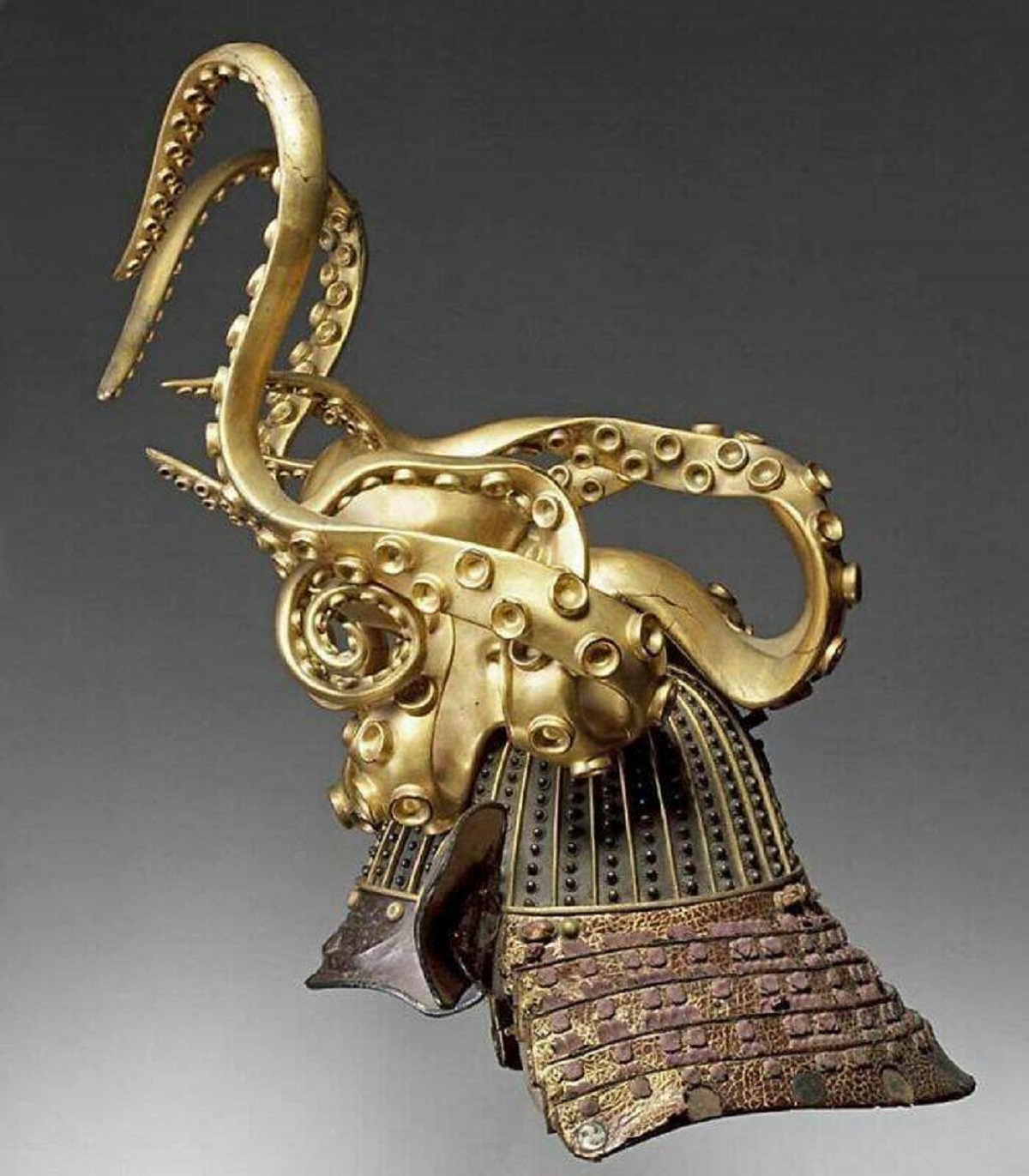 "An Octopus-Shaped Samurai Helmet From The 18th Century"