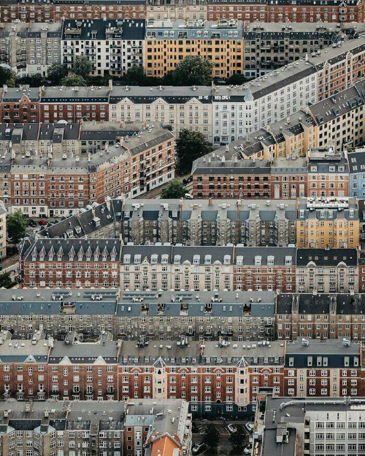 "These Apartment Buildings In Copenhagen"