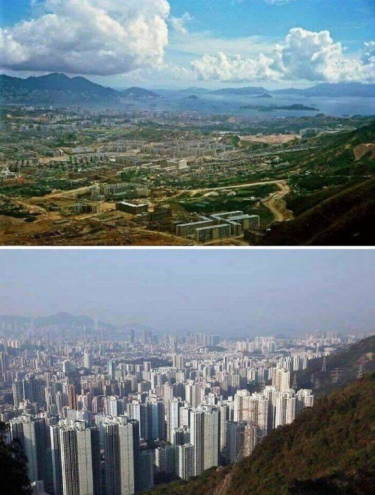 "Hong Kong In 1964 And Now"