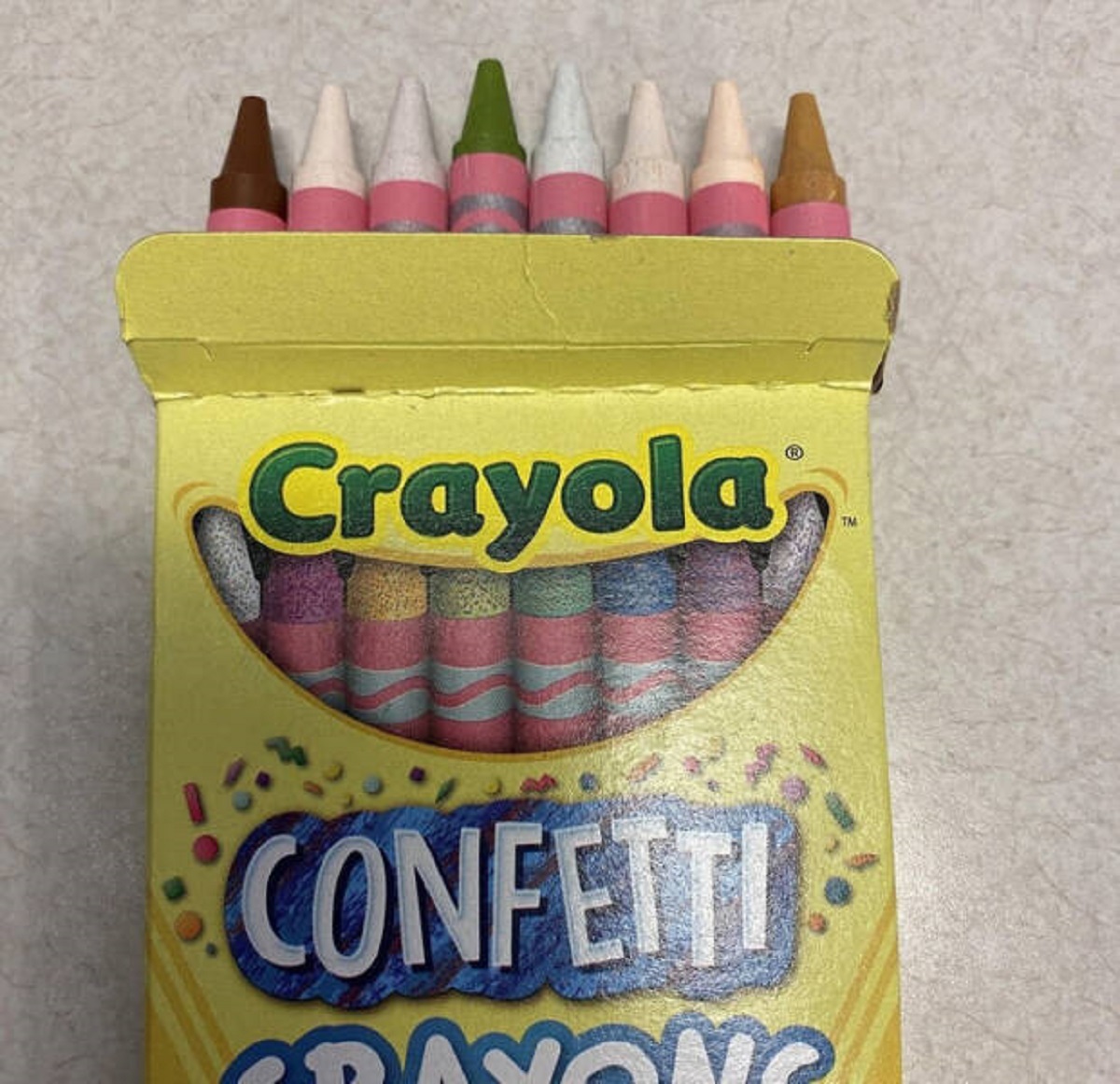 crayola crayon box png - Crayola Confetti Tm