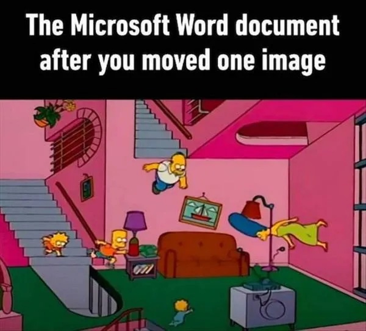 microsoft word document after you moved one - The Microsoft Word document after you moved one image