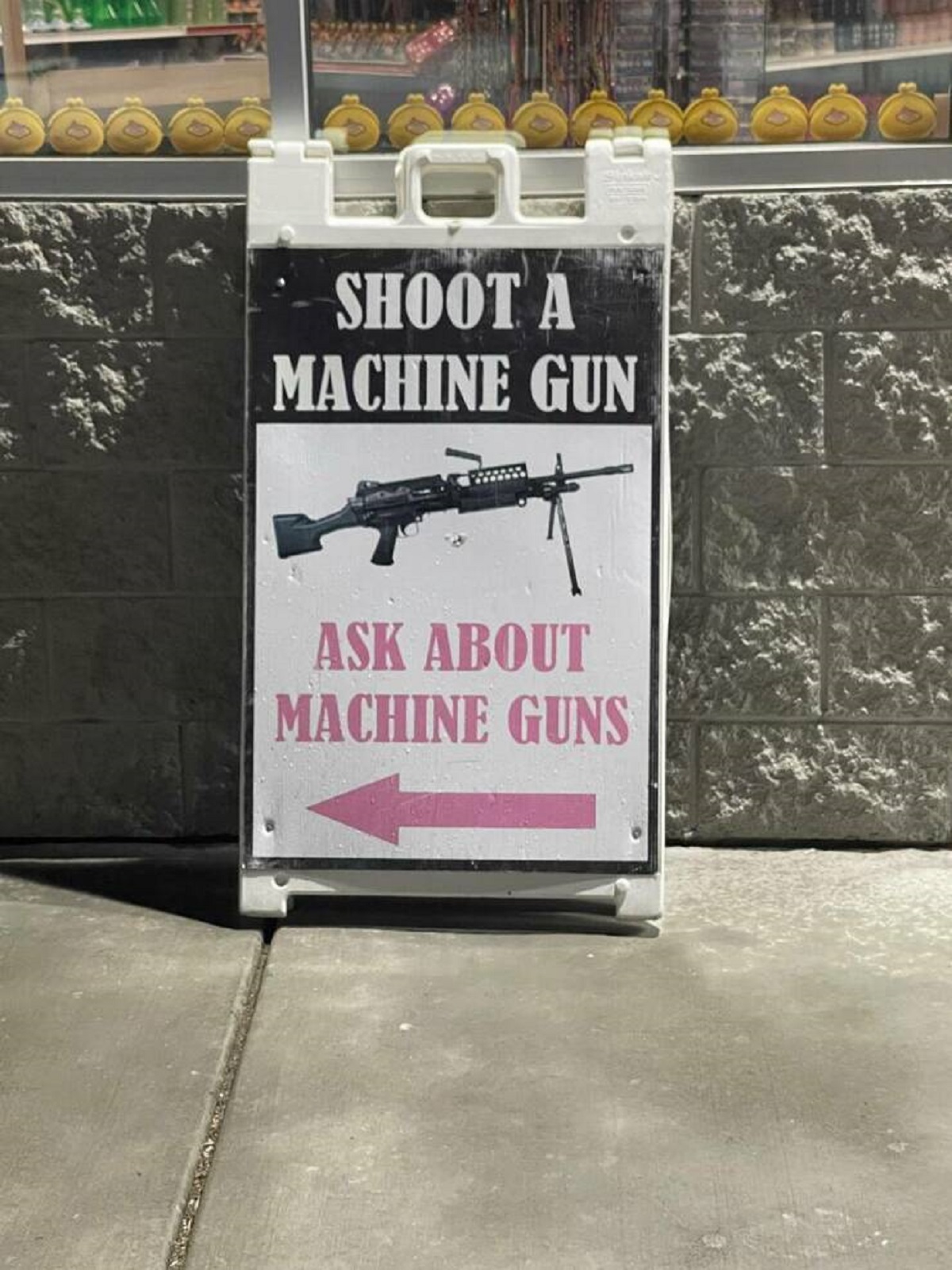banner - Shoot A Machine Gun Ask About Machine Guns