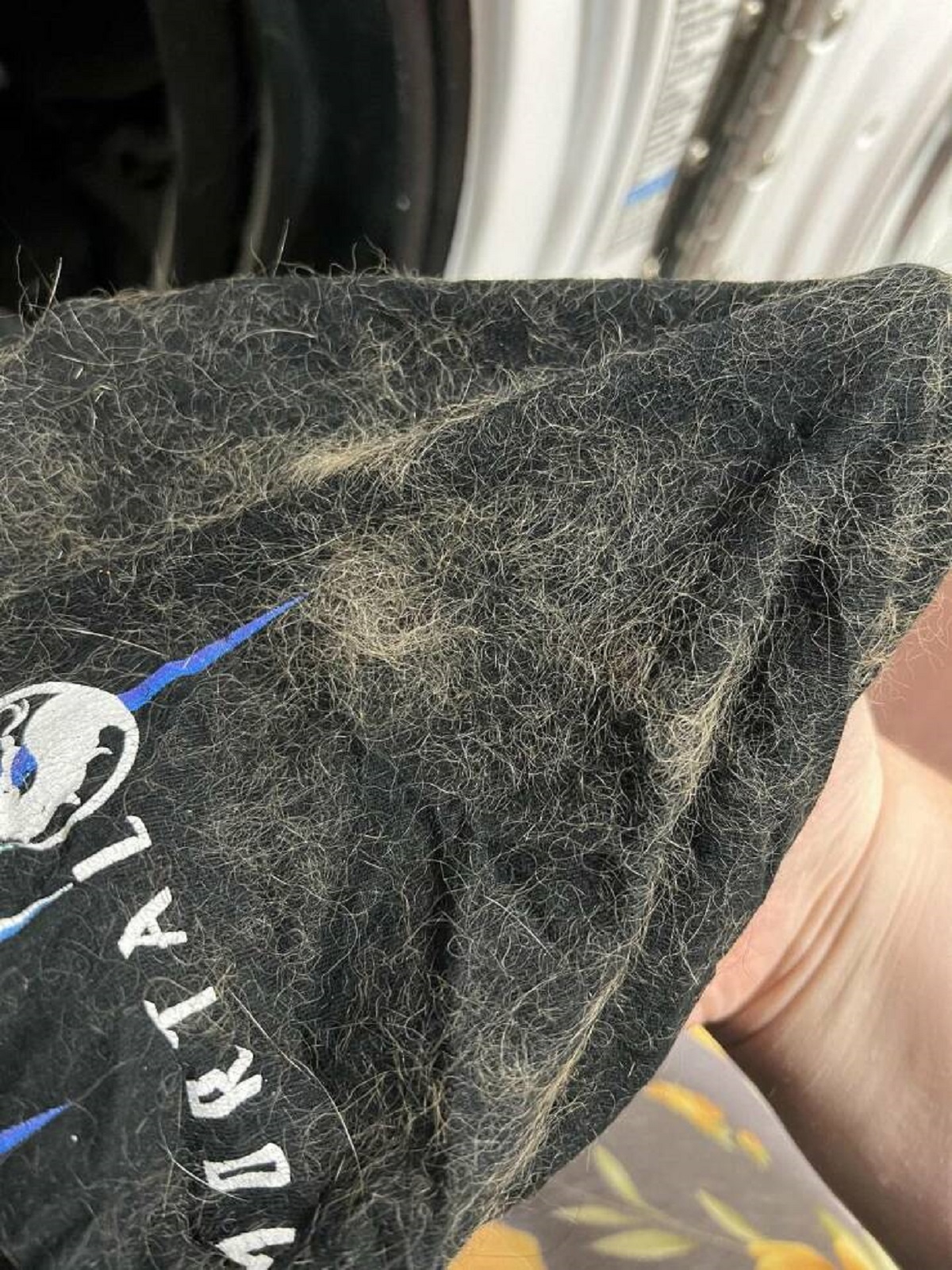 "We have washers in our building that we have to pay per wash. Someone left a ball of hair in it beforehand I think, had to rewash everything, expensively."