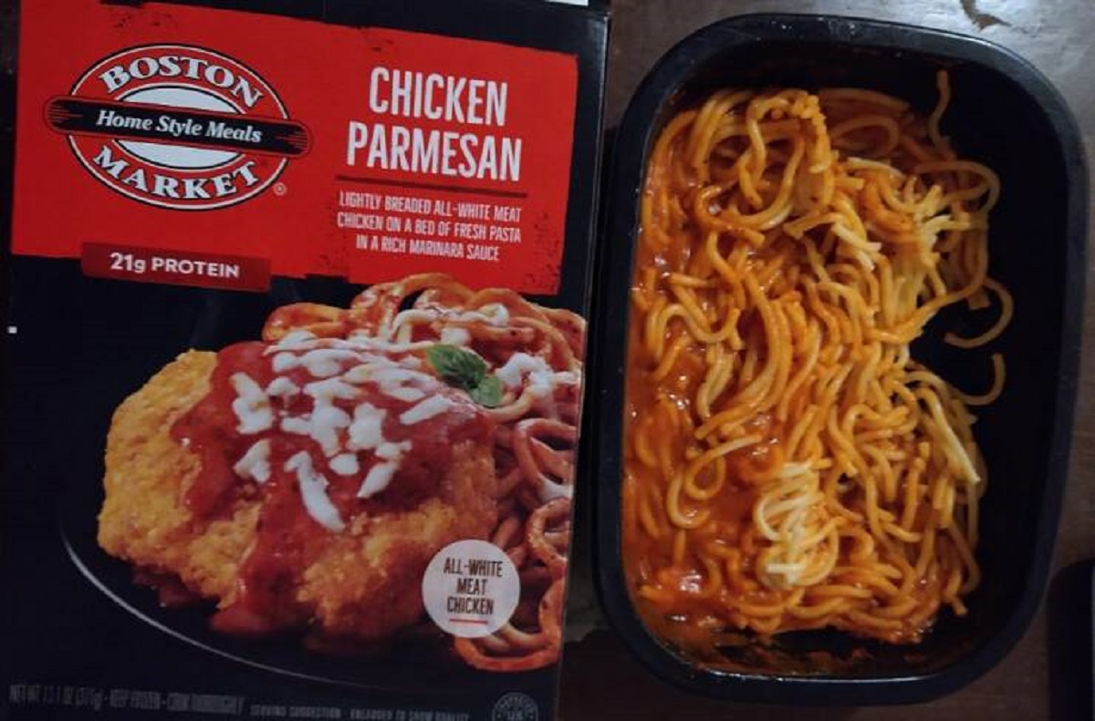"Went to stir my chicken parm and realized something was missing."