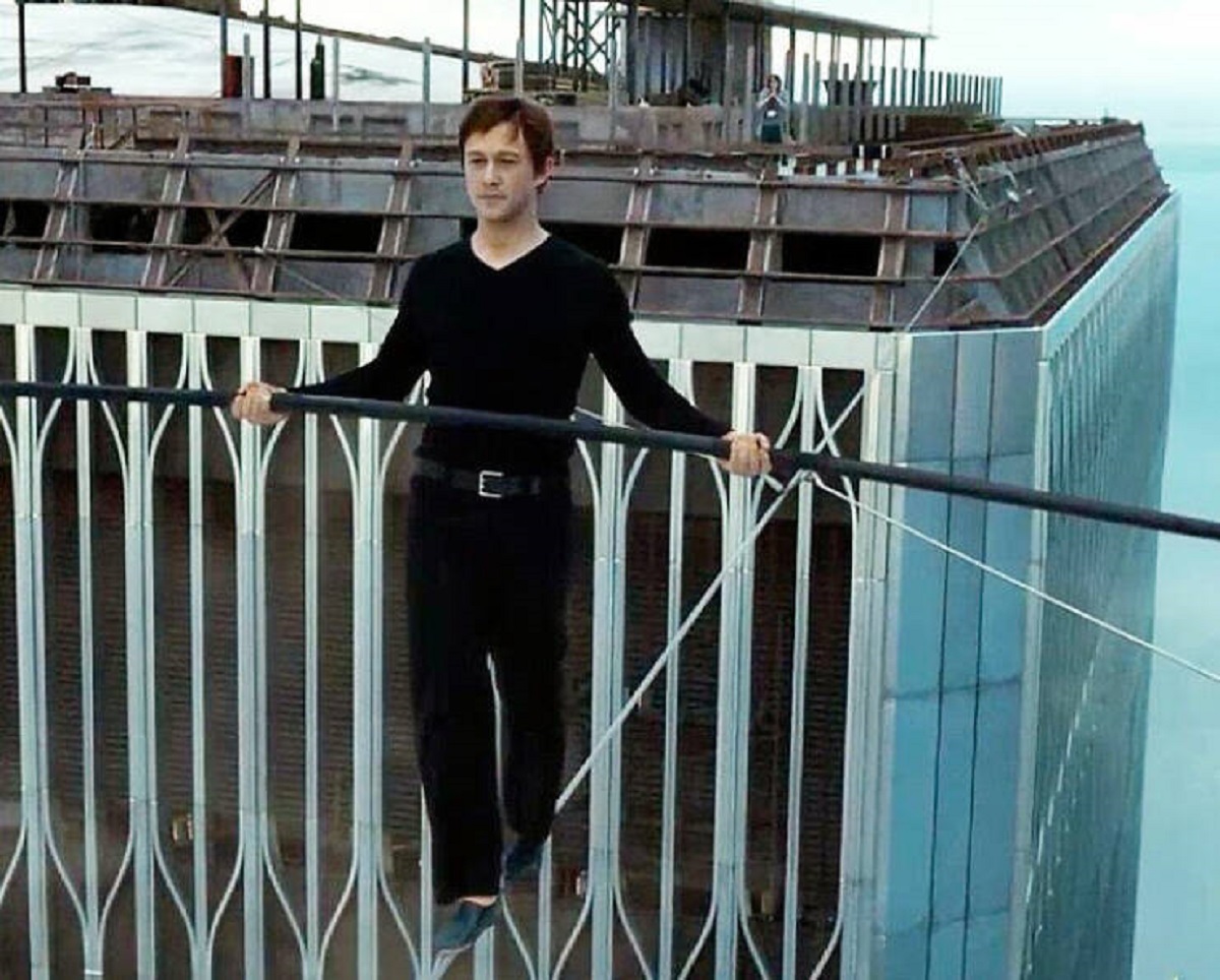 "Walked between the World Trade Center towers on a tightrope. Only one person ever did that."
