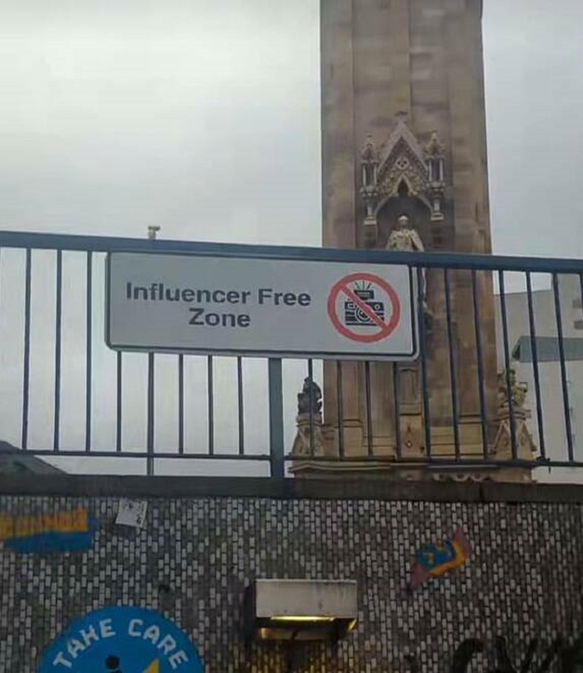 "This tunnel in Belfast is an "influencer free zone""