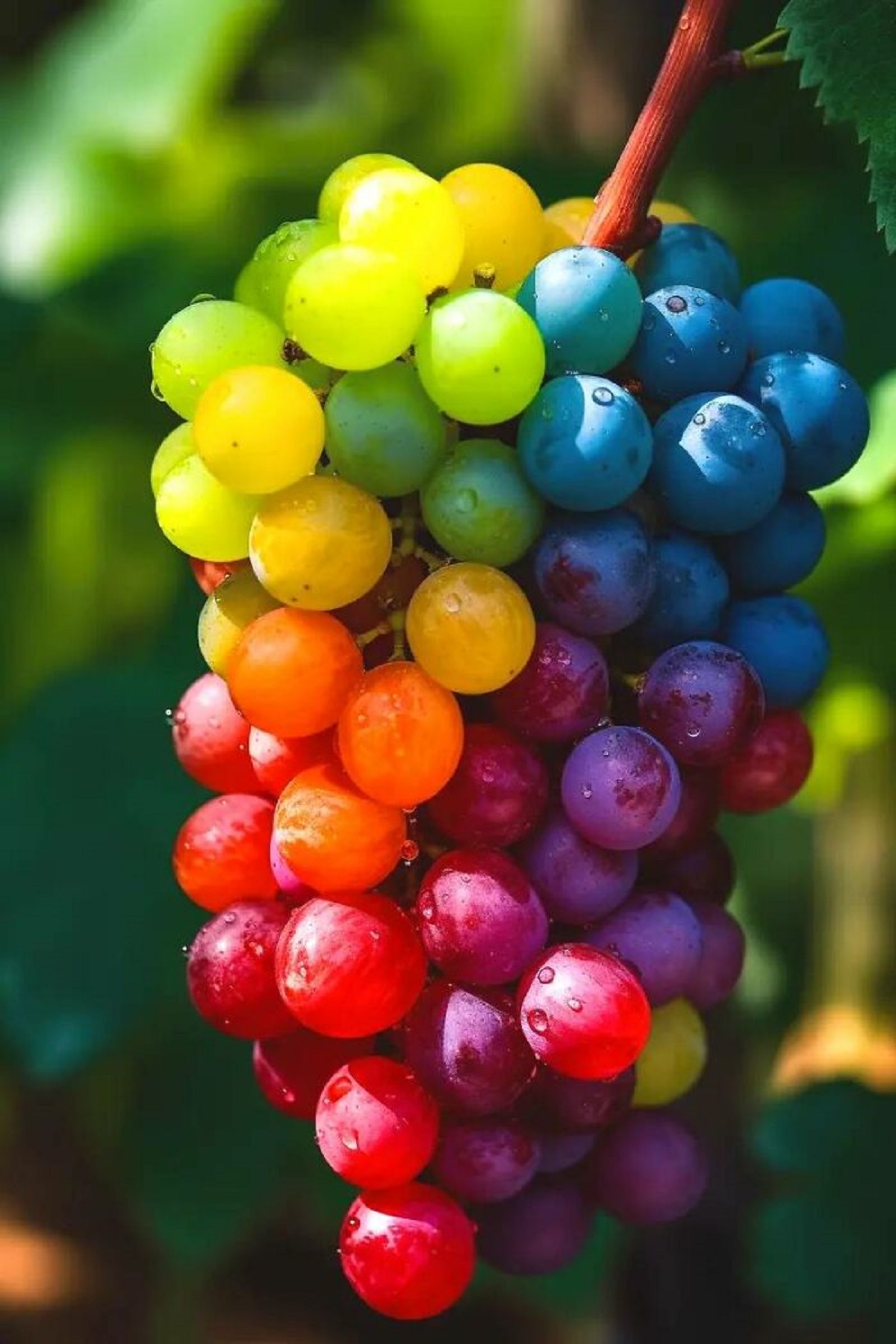 rainbow grapes -