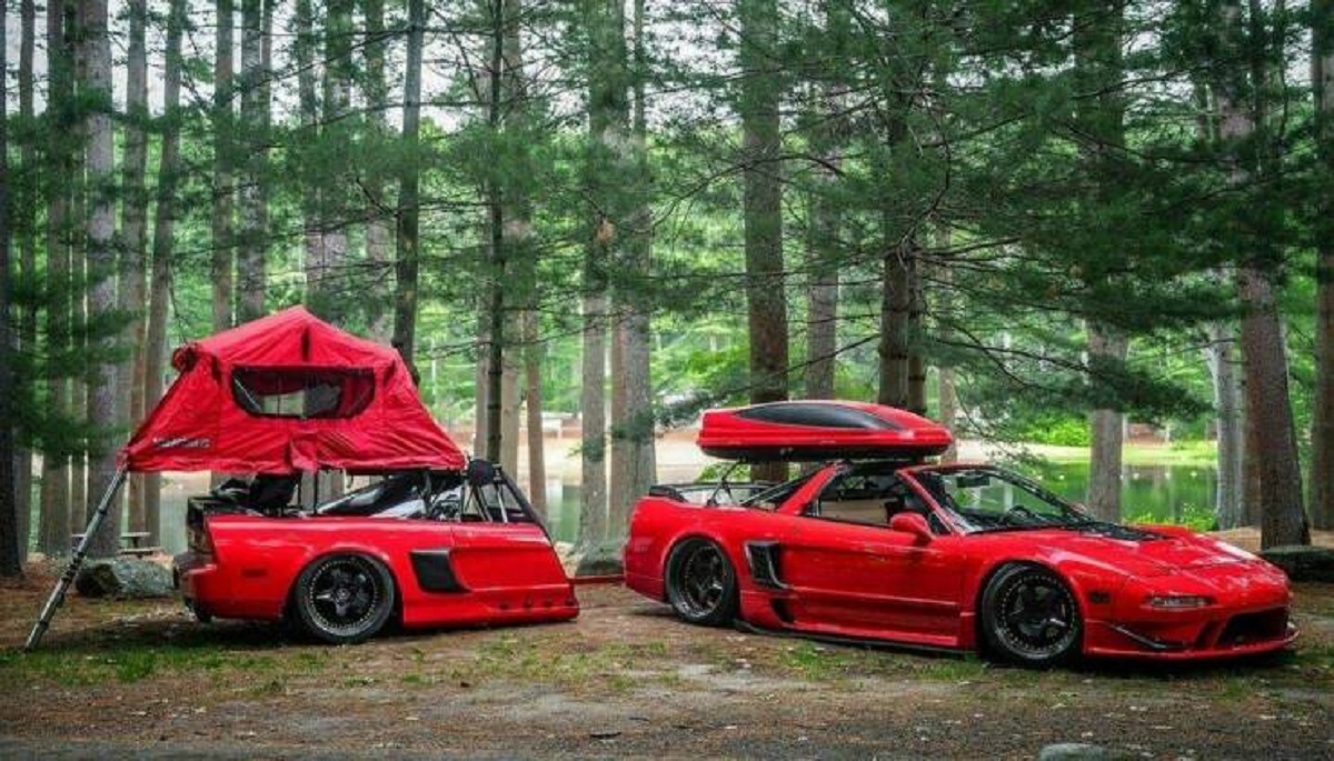 sport car camper