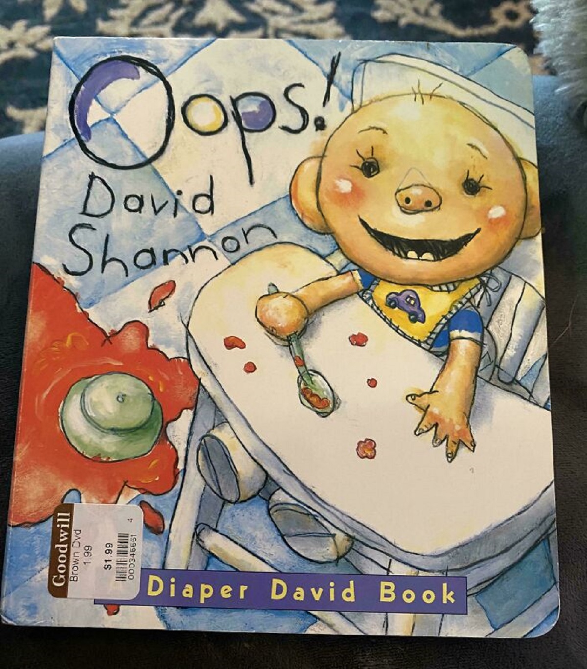 oops david book - Goodwill Brown Dvd A $1.99 Oops David Shannon Diaper David Book