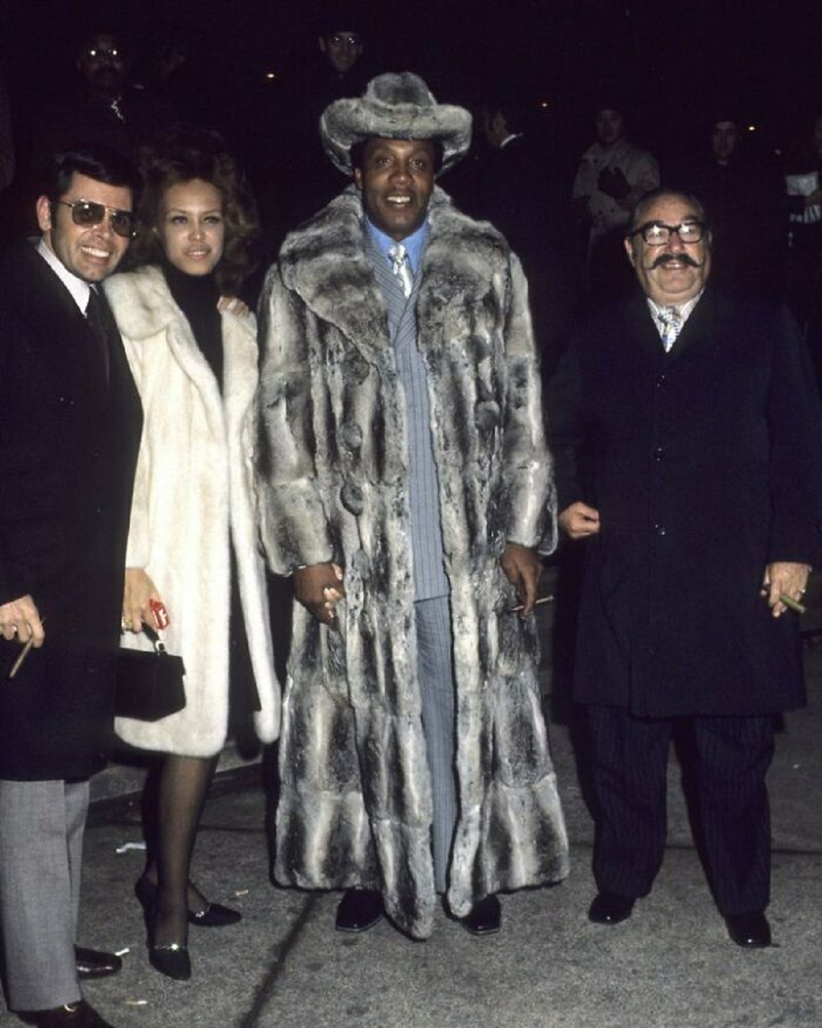 Frank Lucas, The D Rug Lord Who Ruled Harlem In The 1970s, Was So Discreet That The Police Didn't Know Who He Was In 1971 When He Decided To Wear A $100,000 Full-Length Chinchilla Coat — To A Muhammad Ali Boxing Match