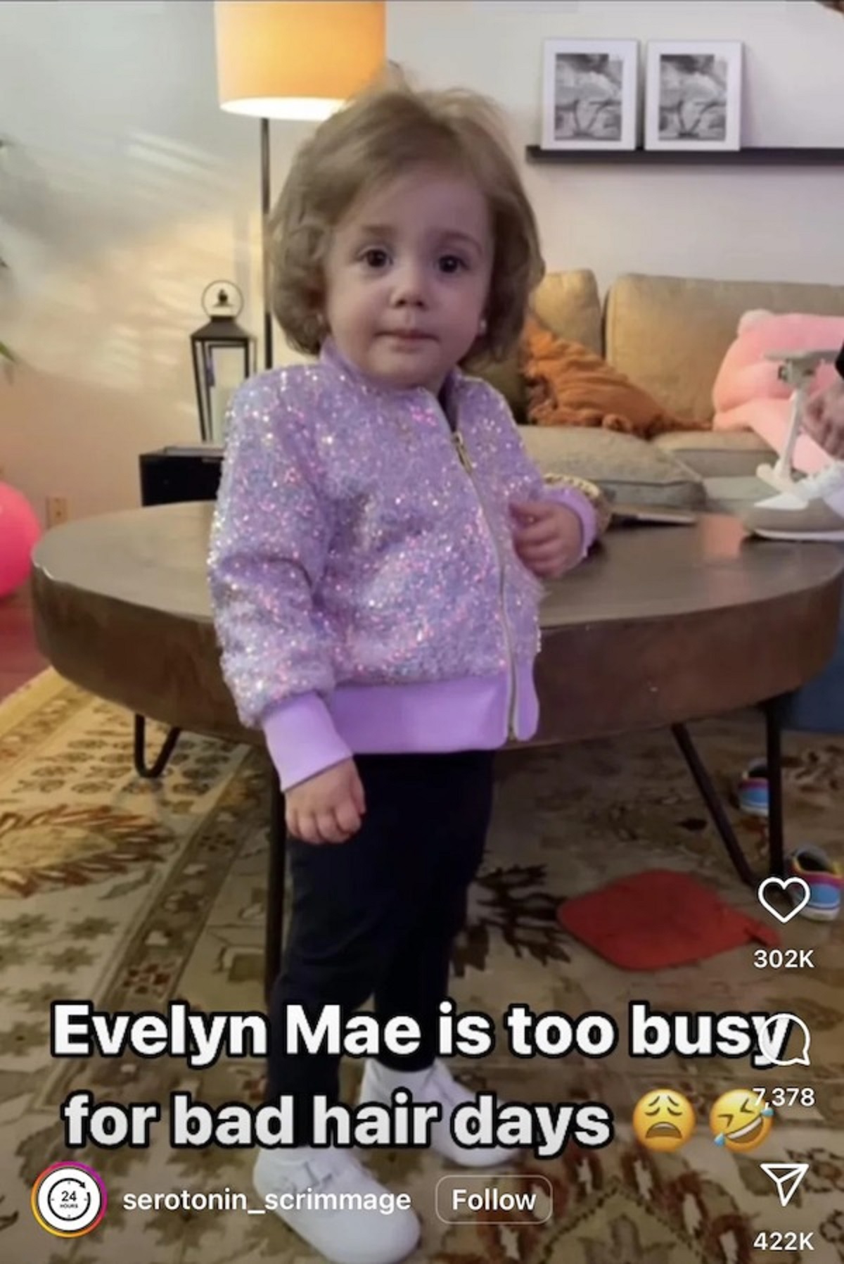 toddler with golden girls hair - Ve Evelyn Mae is too busy for bad hair days 7,378 24 serotonin_scrimmage