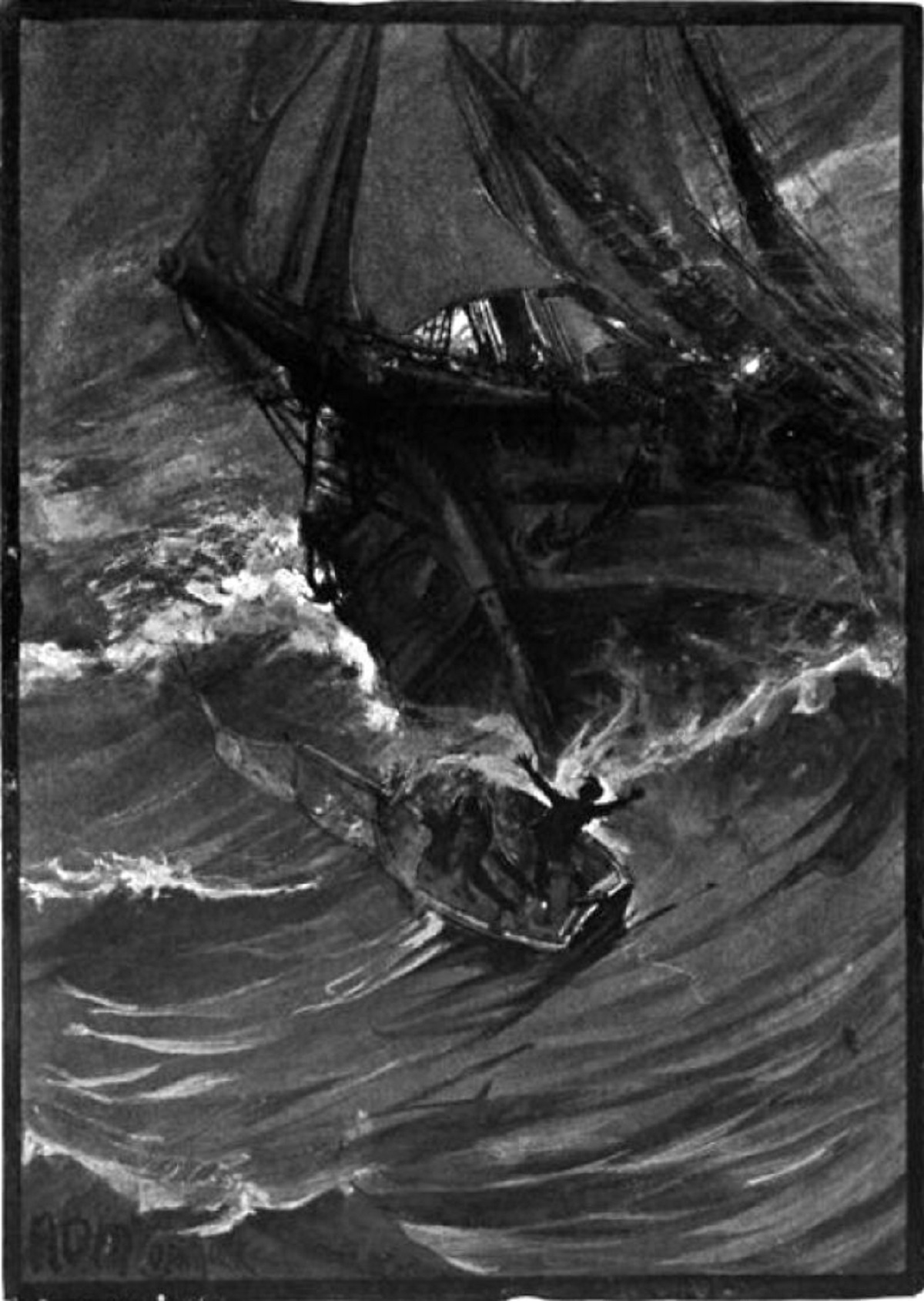 In 1884, a crew stranded on a boat on the high seas ate the cabin boy, Richard Parker, to survive. (R v Dudley and Stephens case)

In 1838, Edgar Allan Poe's first and only novel was published (The Narrative of Arthur Gordon Pym of Nantucket). In the novel, a group of whaling sailors are stranded on a boat. To prevent them from dying of hunger and thirst, one of the crew offers to draw lots. The crew agrees. The one who draws the short straw is also the one who offered it. But the irony is not there. The real irony is the name of this fictional character in the novel: Richard Parker.