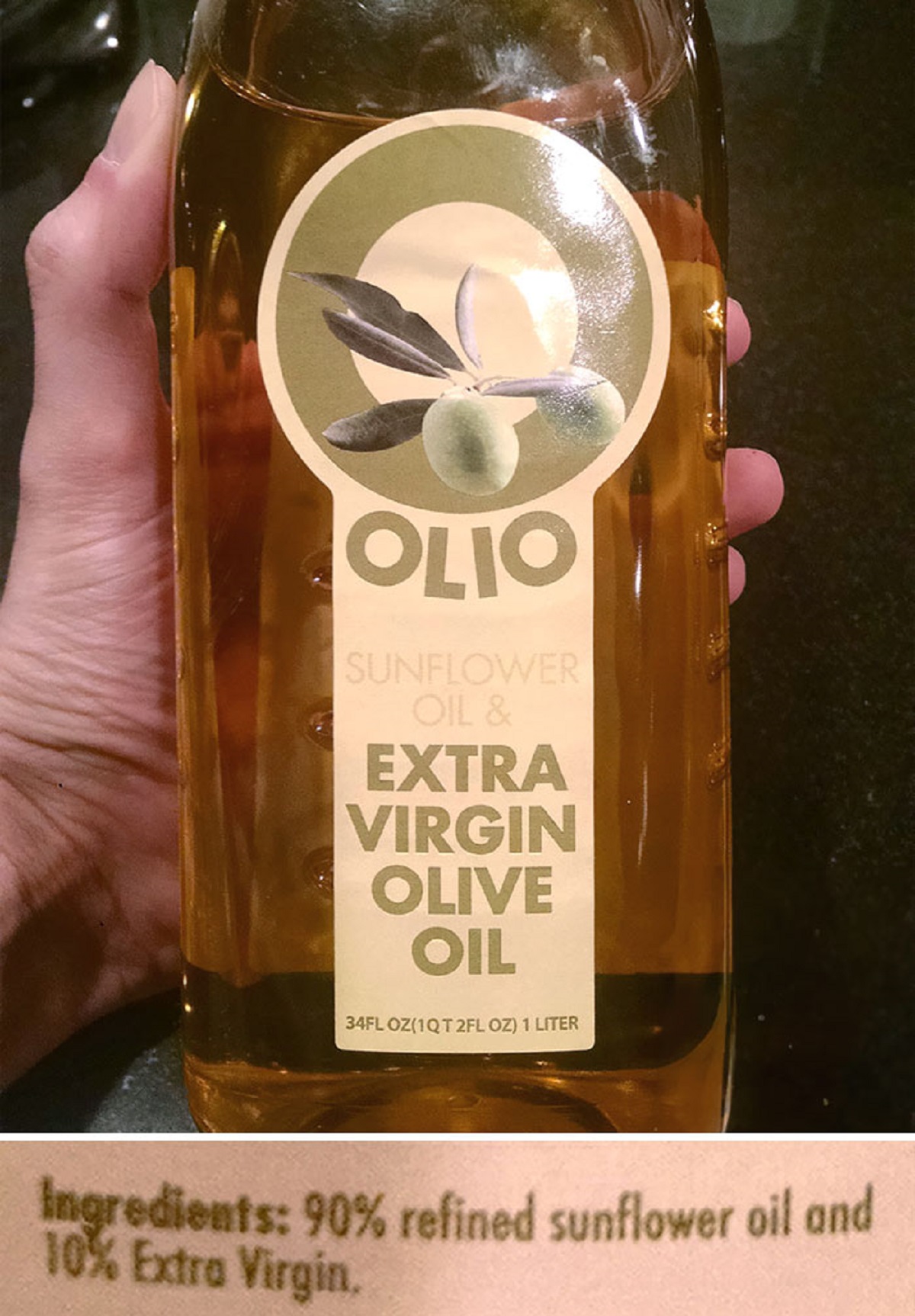 This Olive Oil I Bought Wasn't Even Cheap