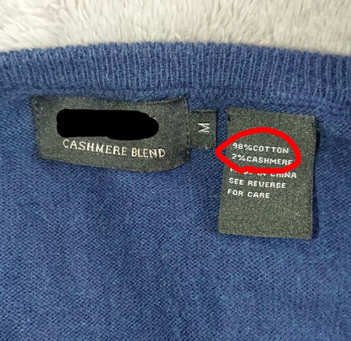 This "Cashmere Blend" Sweater