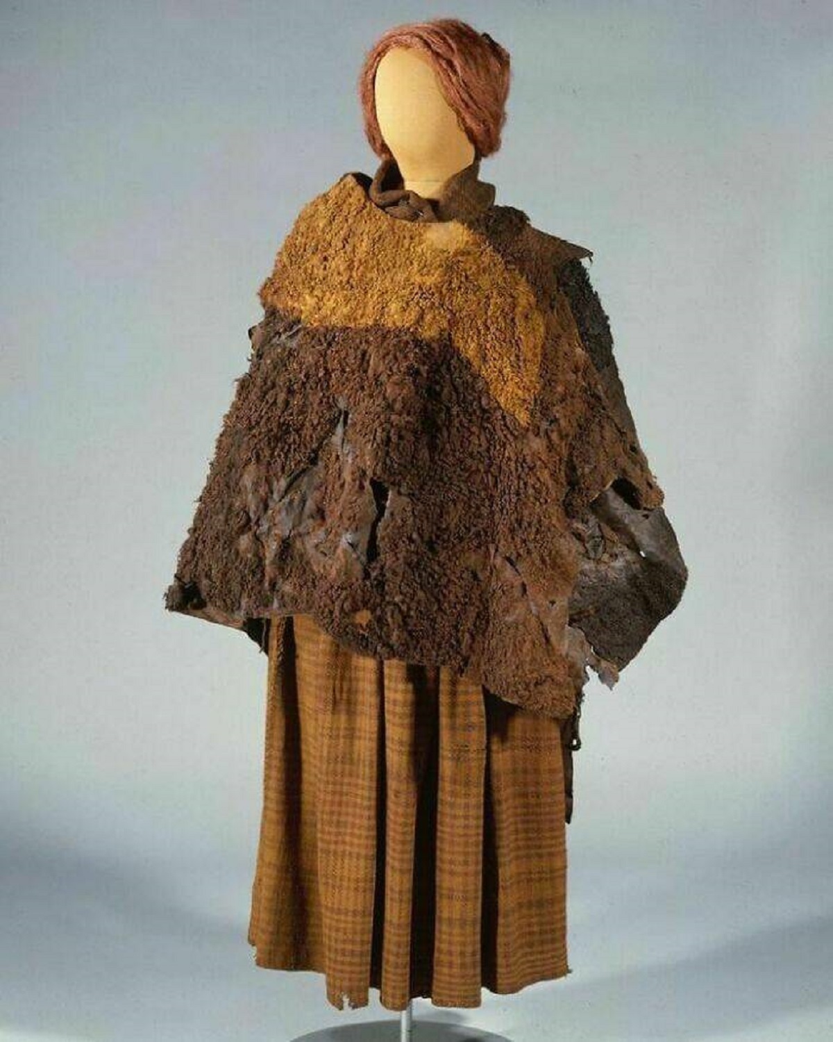 "The 2000-Year-Old Clothes Of The Huldremose Woman, A Bog Body Recovered In 1879 From A Peat Bog Near Ramten In Denmark"
