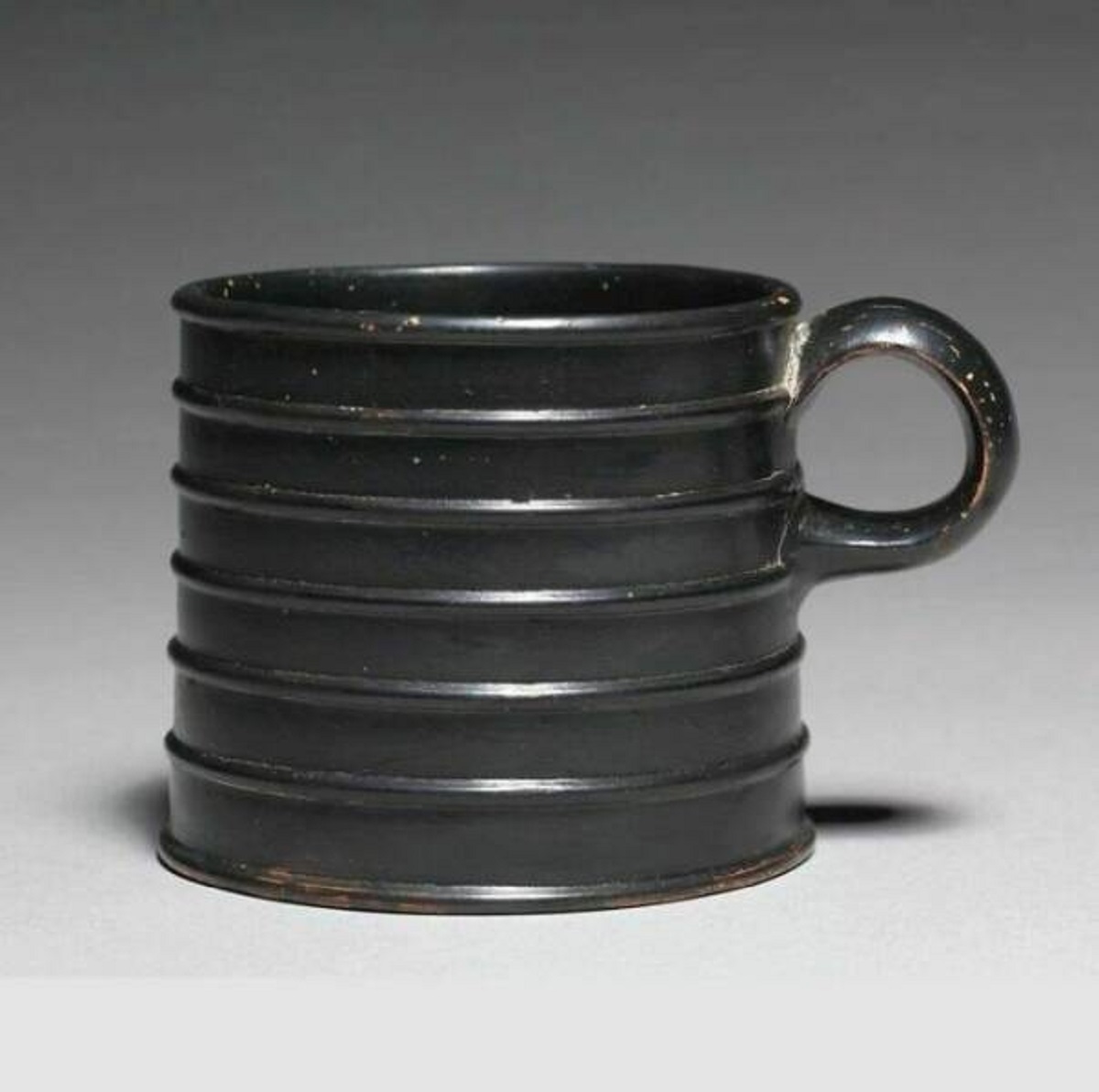 "A Black Mug. Southern Italy, 2400(!) Years Old"