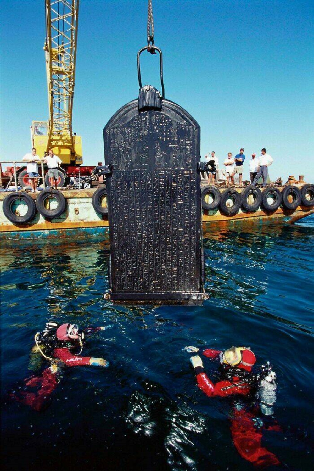 "Thonis-Heracleion Was One Of Egypt's Greatest Ports, But It Slowly Submerged Into The Sea From C.100 Bce-800 Ce"