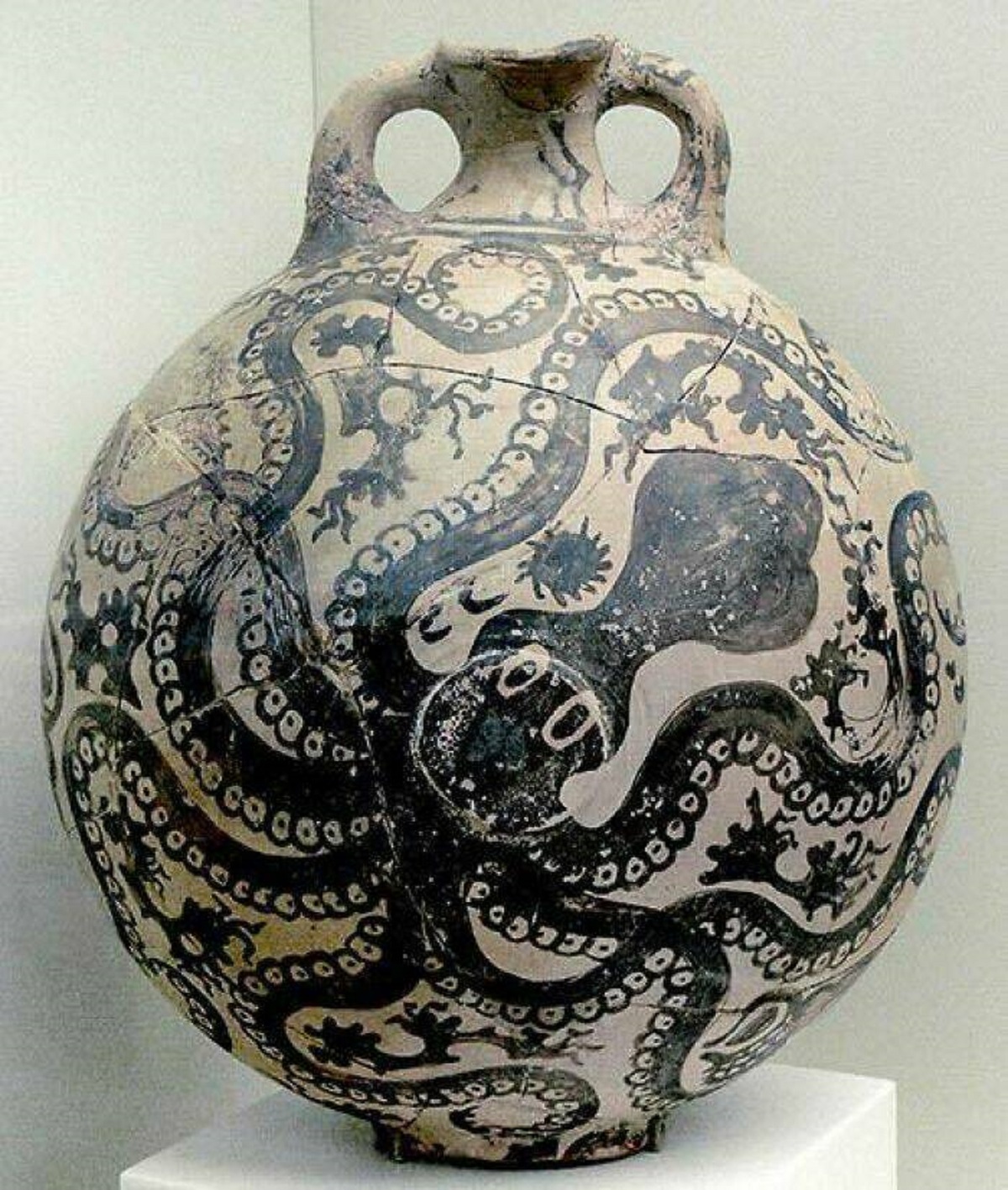 "Octopus Vase From Palaikastro. Greek, 1500 Bce"