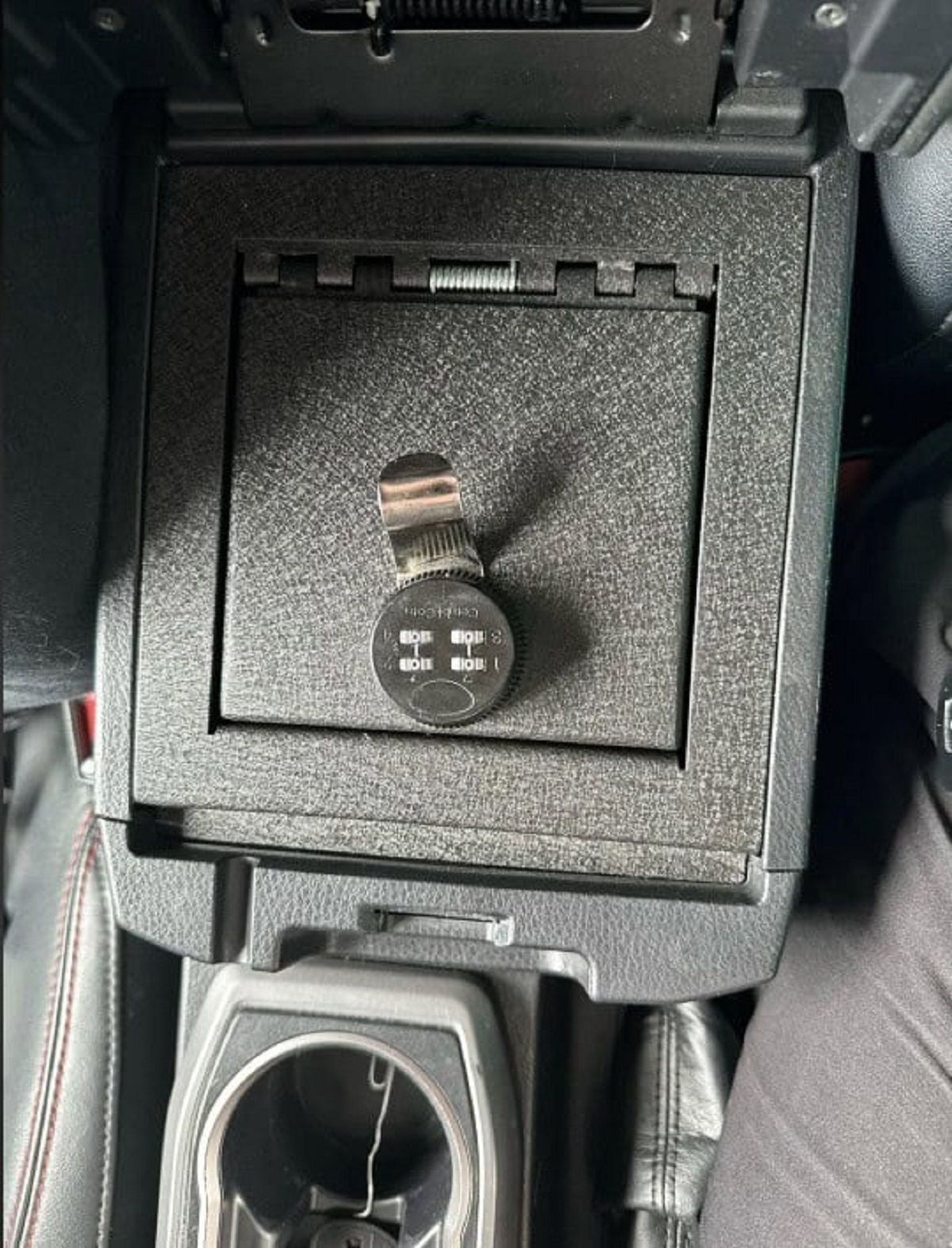 Dealership sold me a car with a locked console safe.