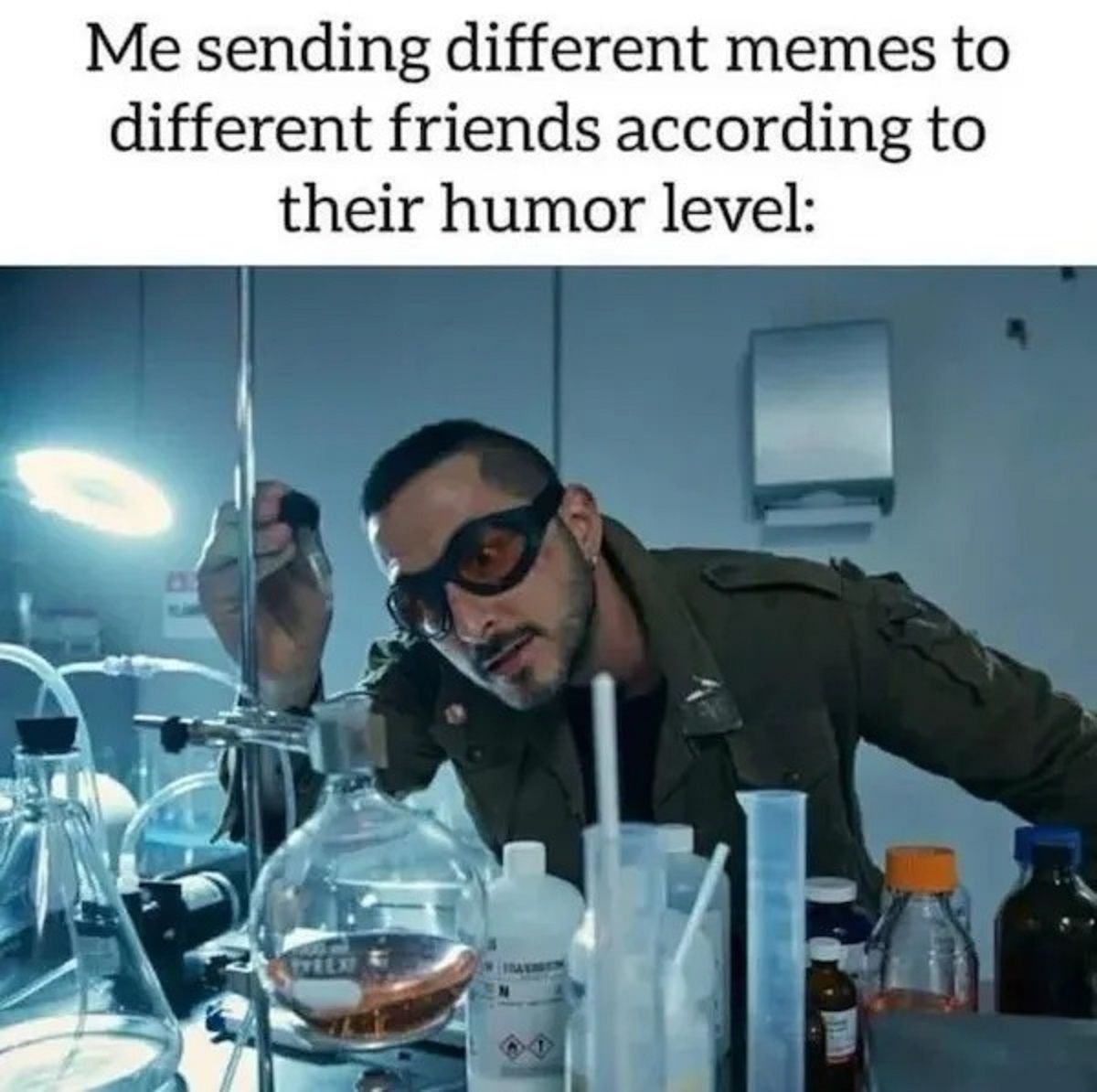 dark memes 2024 - Me sending different memes to different friends according to their humor level Tyrext