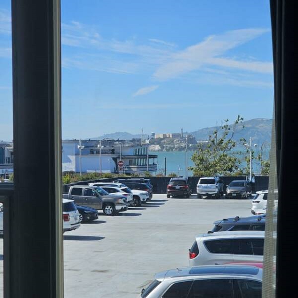 "I can see Alcatraz from my hotel"
