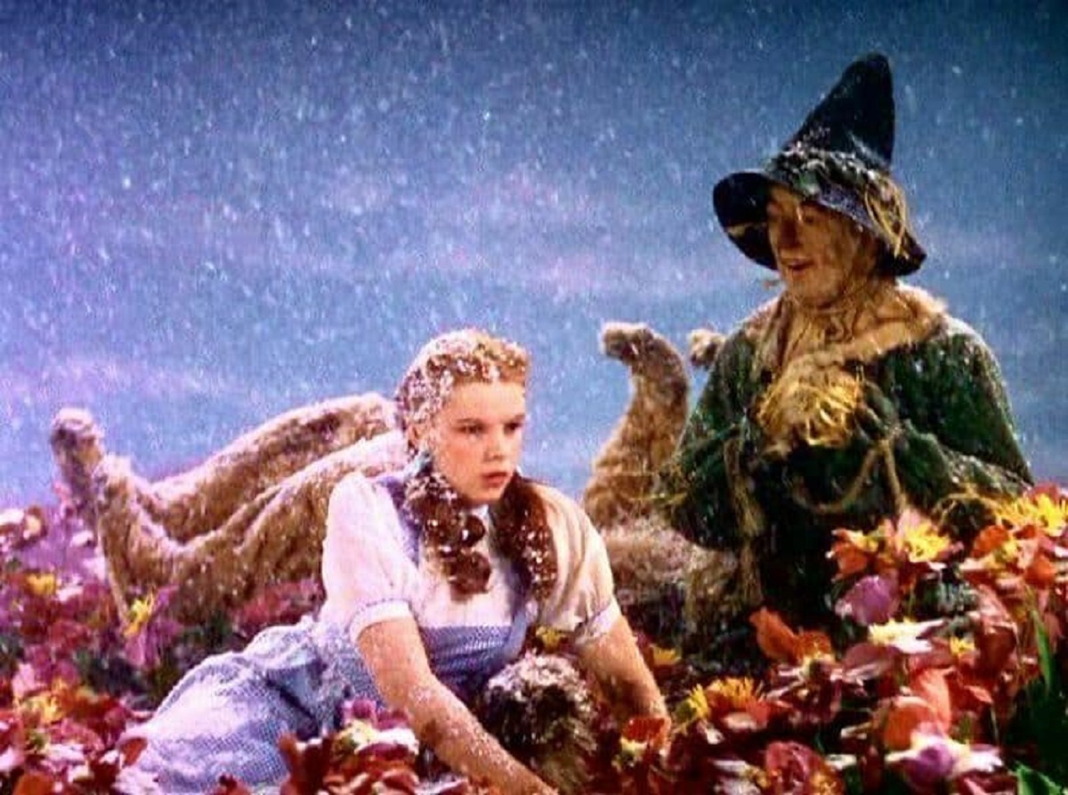 The “Snow” In The Wizard Of Oz Movie Was 100% Pure Asbestos