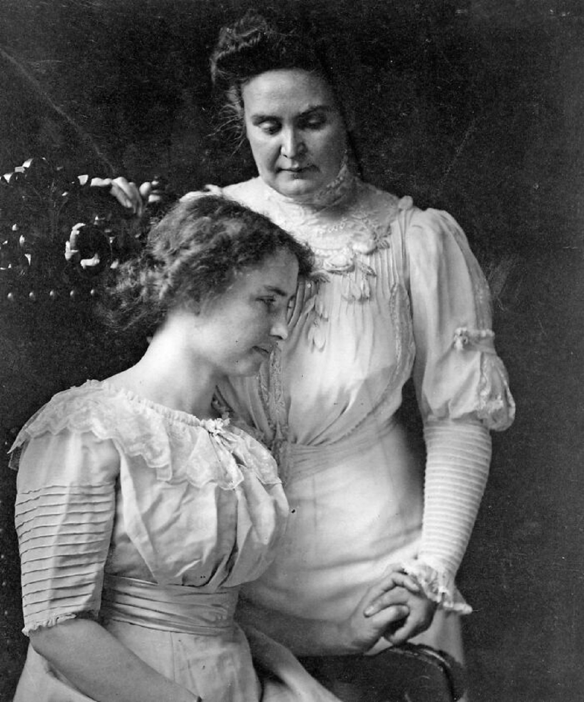 Anne Sullivan, AKA Teacher. Despite helping Helen Keller rise above her disabilities, it's well-documented that she often beat Helen (as a means of disciplining her when she was still a "wild" feral child), and colluded with the Kellers in preventing Helen from marrying the man she loved.