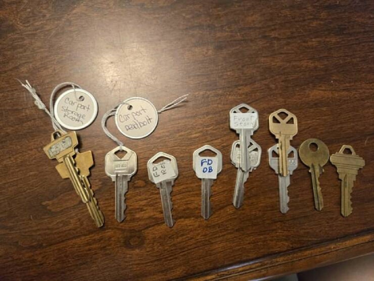 "My new house came with 8 different keys needed to unlock every extrerior lock."