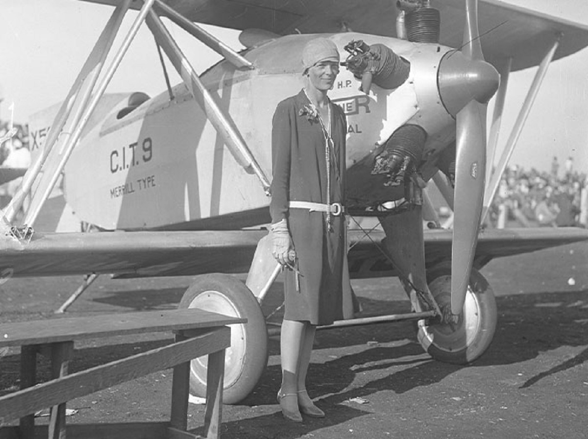 Amelia Earhart had a copilot when she disappeared, his name was Fred Noonan.