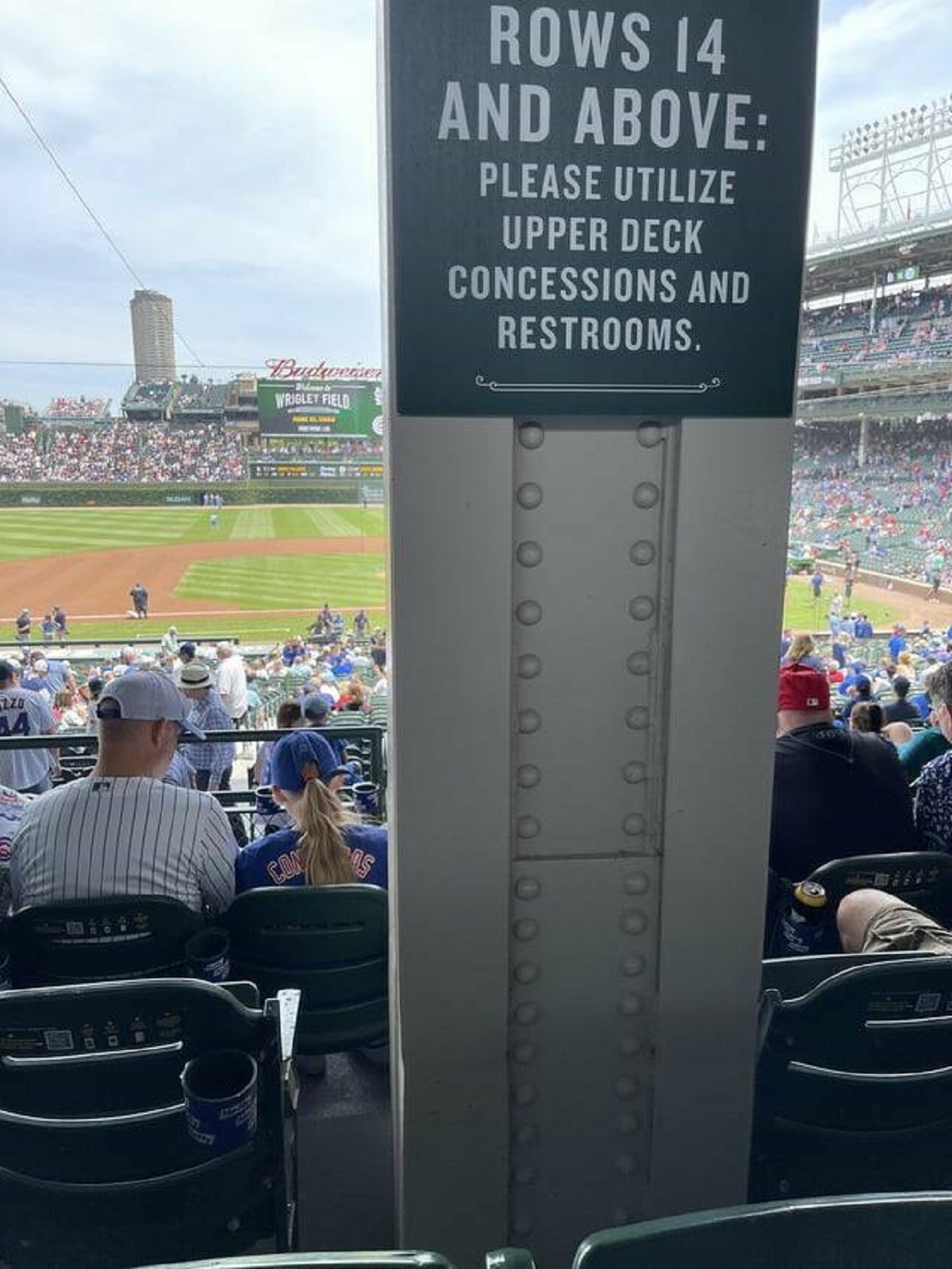 "$350 for unobstructed view of cubs game at Wrigley for Father’s Day with my kid. FU StubHub!"