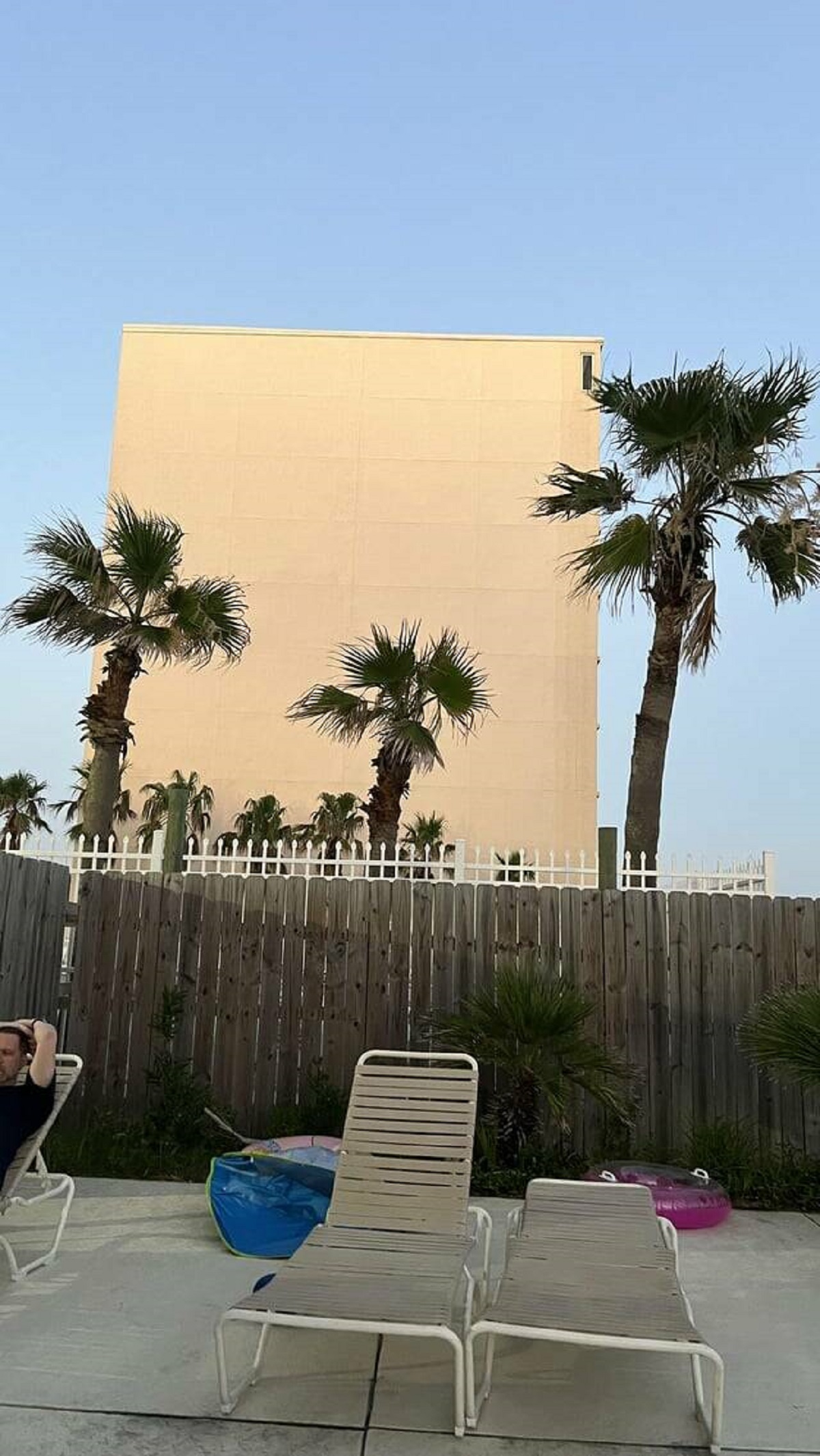 "This building in Orange Beach Alabama with just a single window on the side"