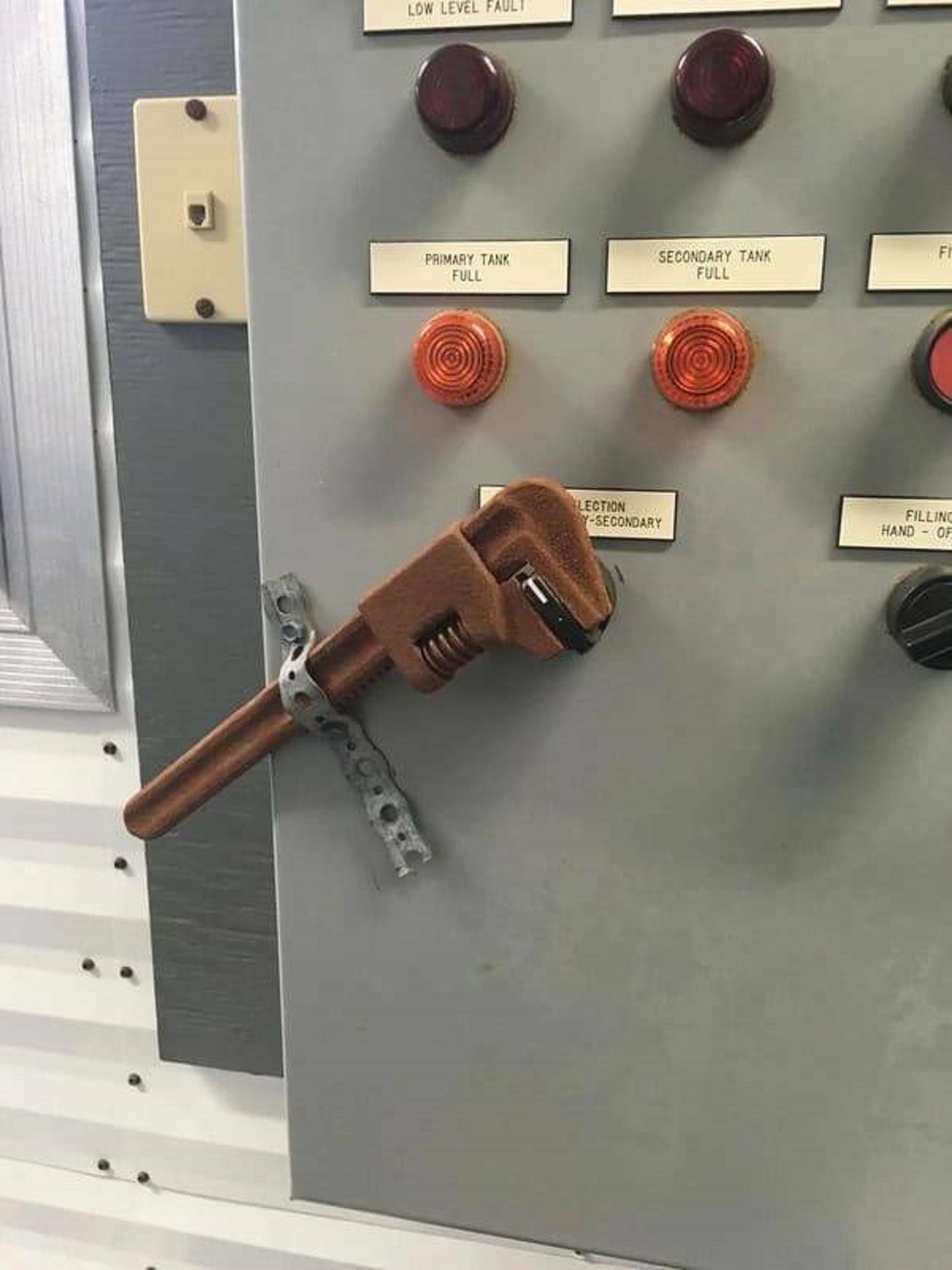 “New lock out procedure”