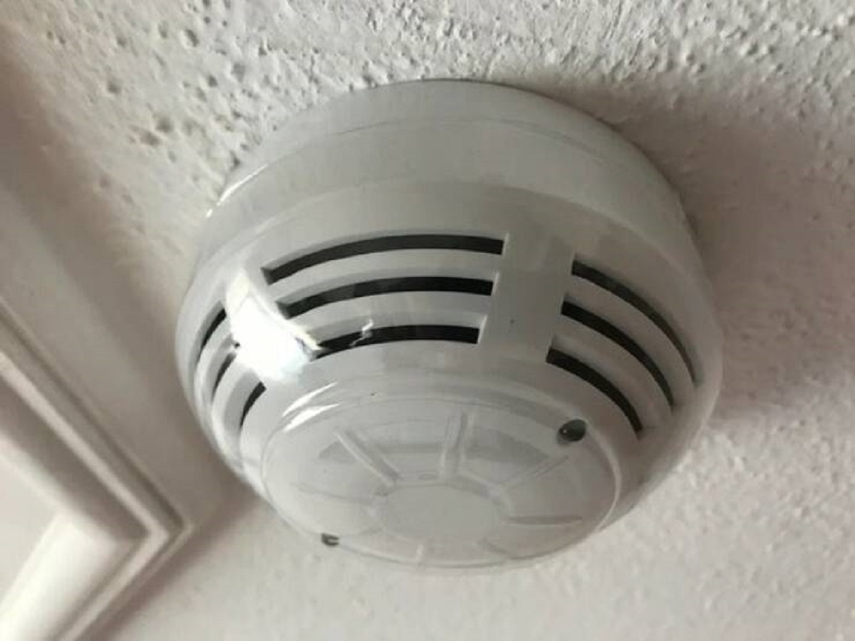 “The hotel I’m staying in is keeping the plastic covers on its fire alarms to keep them newer for longer”