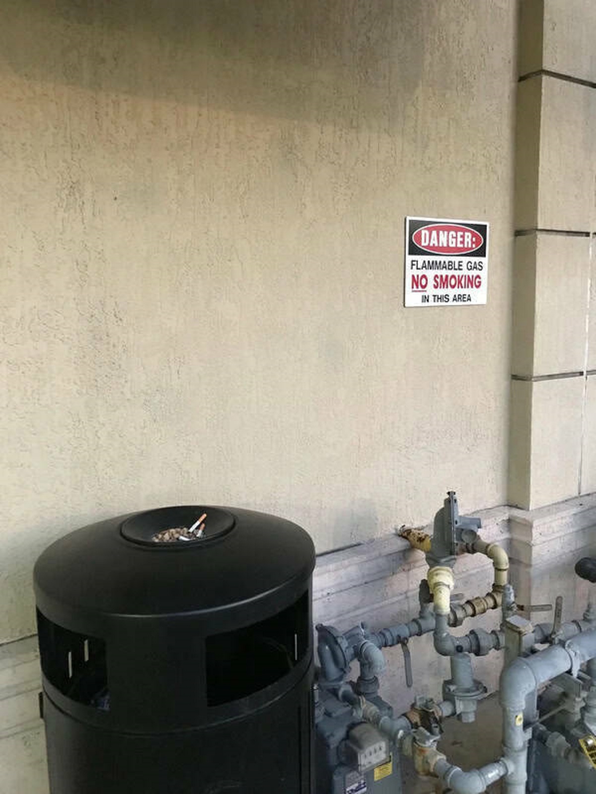 “Saw this on a competitors job-site. The city inspector letting them know it’s wrong.”