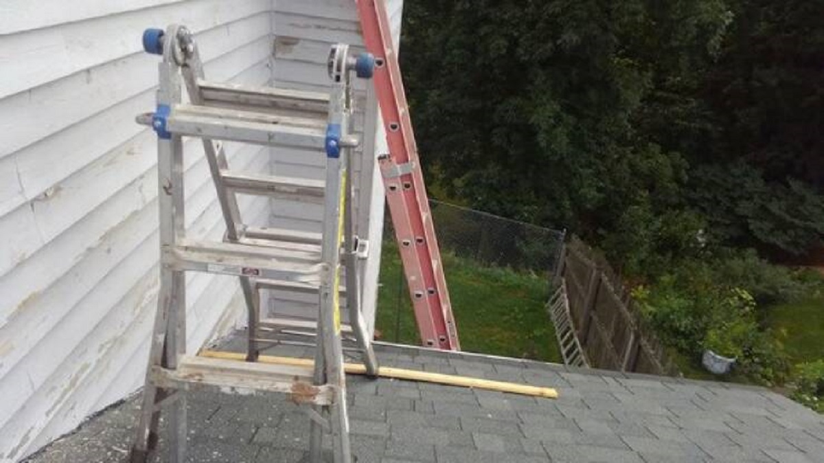 “Quit my Job After I Got Asked to Climb this Ladder on a 6 in 12 Pitch Roof. $10/hr Scraping Paint is Not Worth a Broken Neck.”