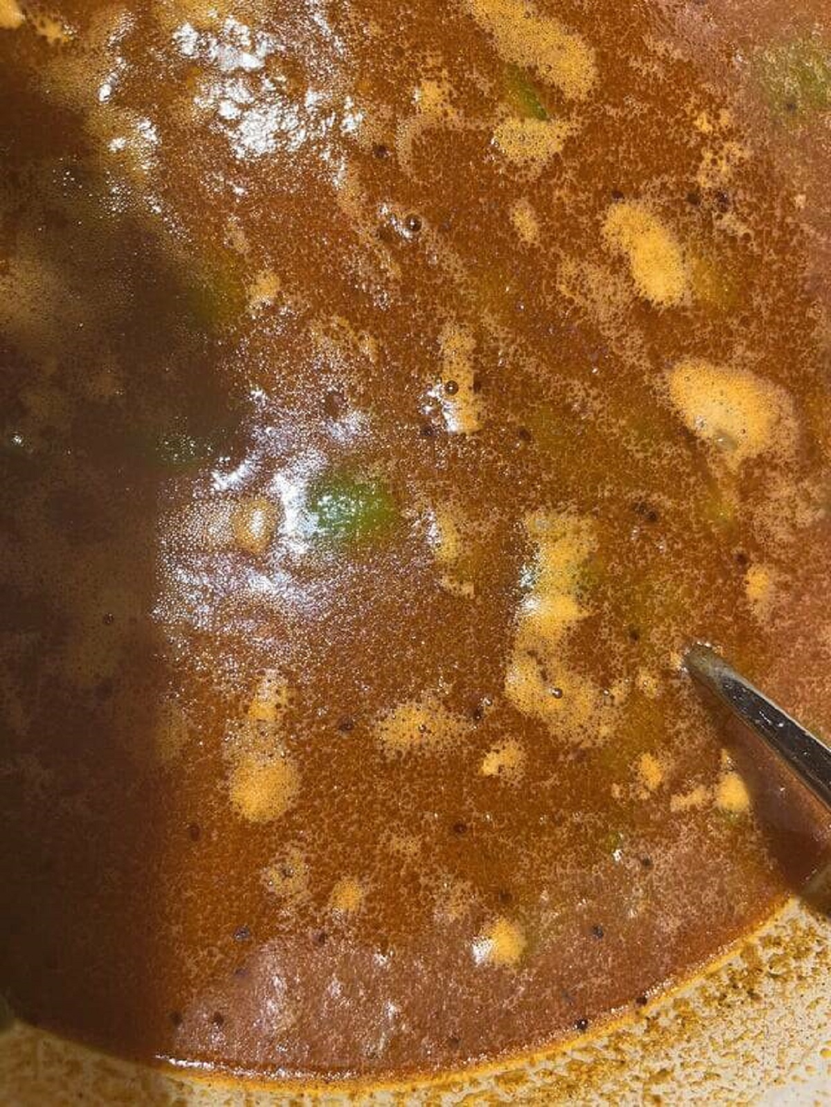 "I was just trying to make some chili when I noticed the pantry beetles floating in their spicy hot tub"