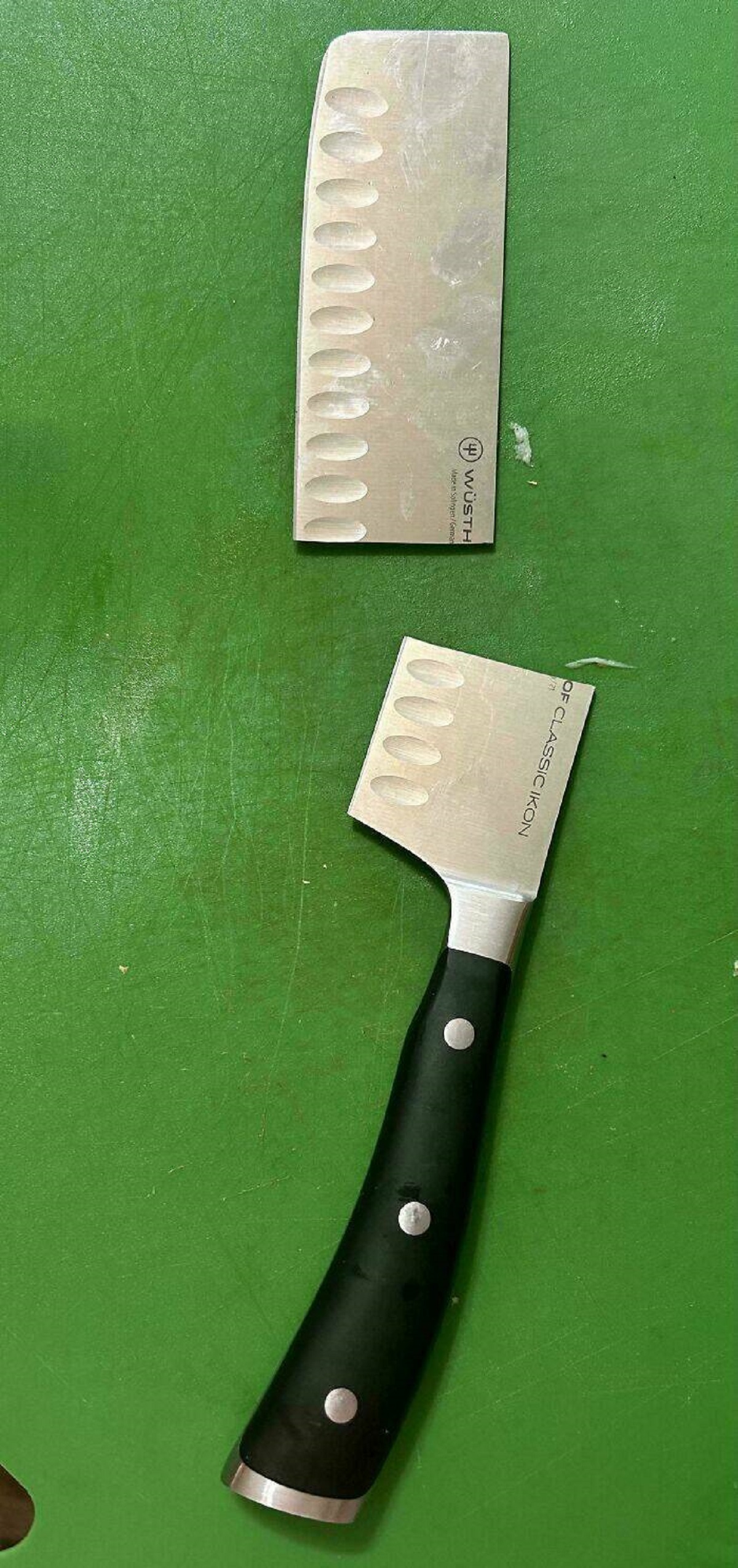 "My Husband Broke Our Knife In Half Today By Accident"