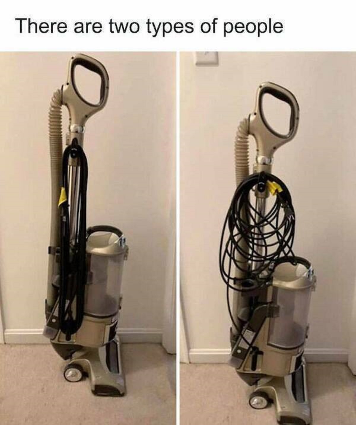 there are two types of people vacuum - There are two types of people