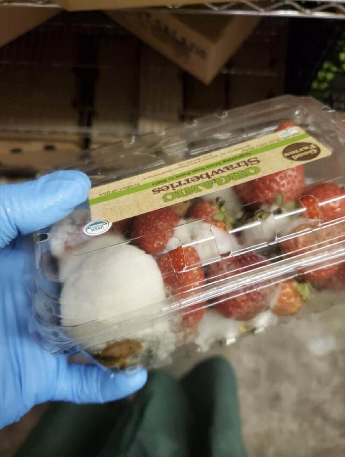 convenience food - Good Organic Strawberries Product of Usa Usda