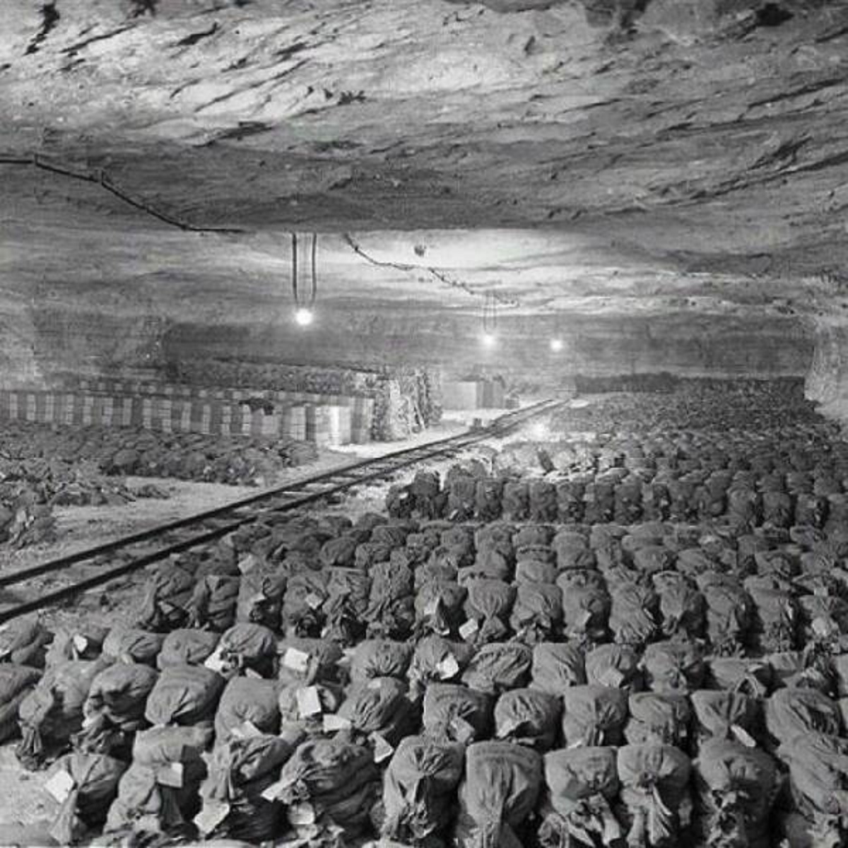 nazi gold in salt mine