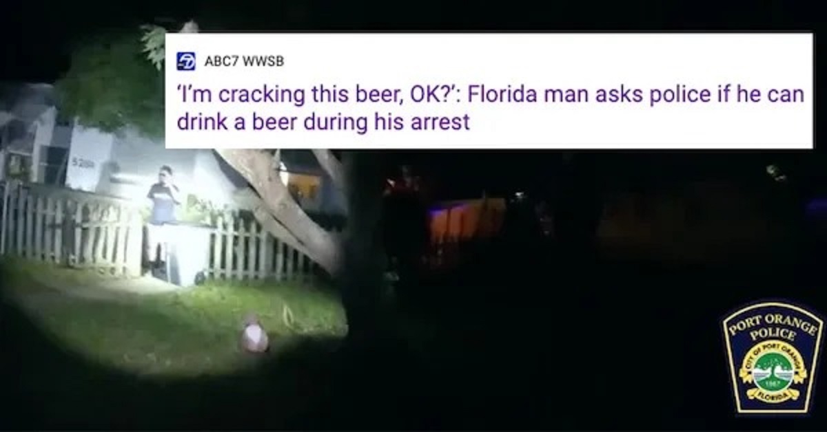 30 Florida Man Headlines Full of WTF