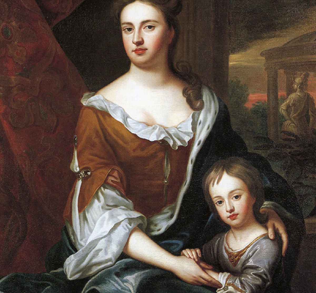 Anne, Queen of Great Britain had at least 17 pregnancies over a 17-year period & had miscarried or given birth to stillborn children at least 12 times. Of her 5 liveborn children, 4 died before the age of two & her sole surviving child, Prince William, Duke of Gloucester, died at age eleven.