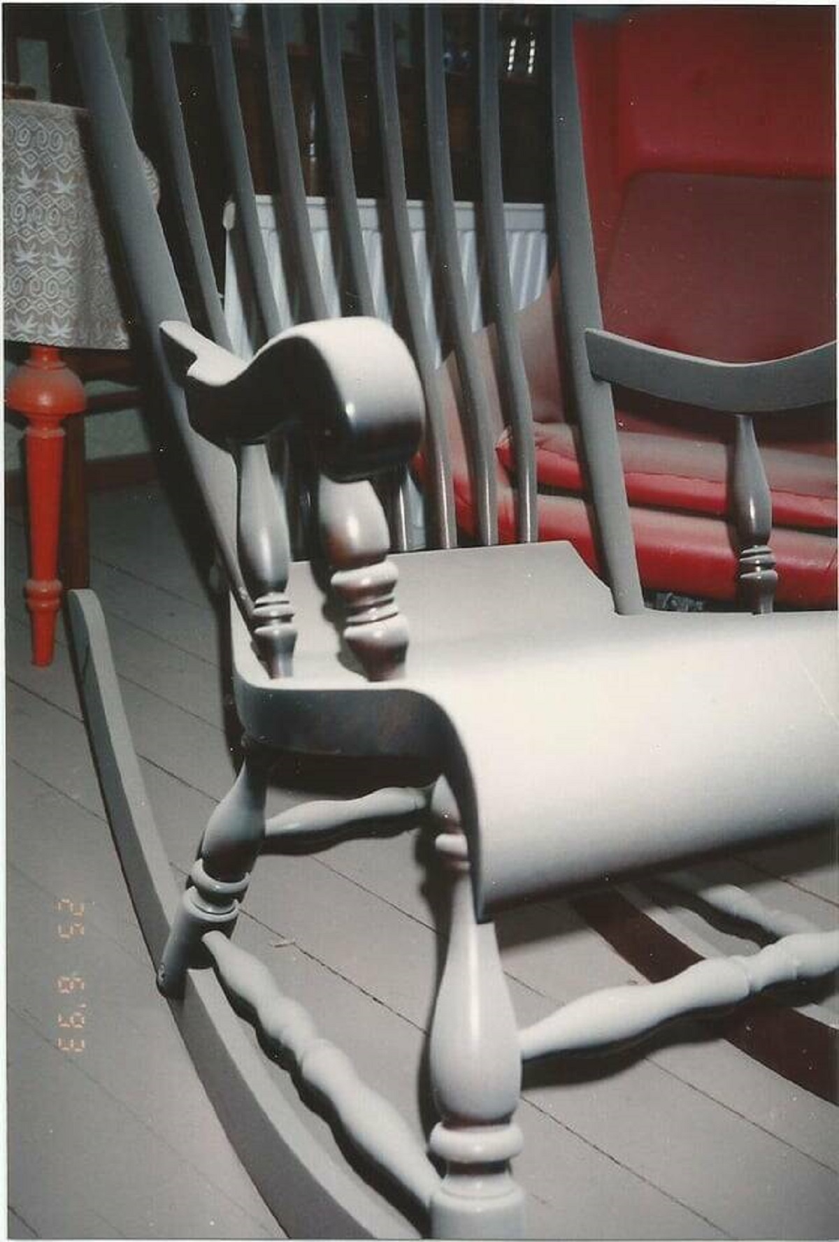 "The layer of dust on this chair makes it look like a computer render"