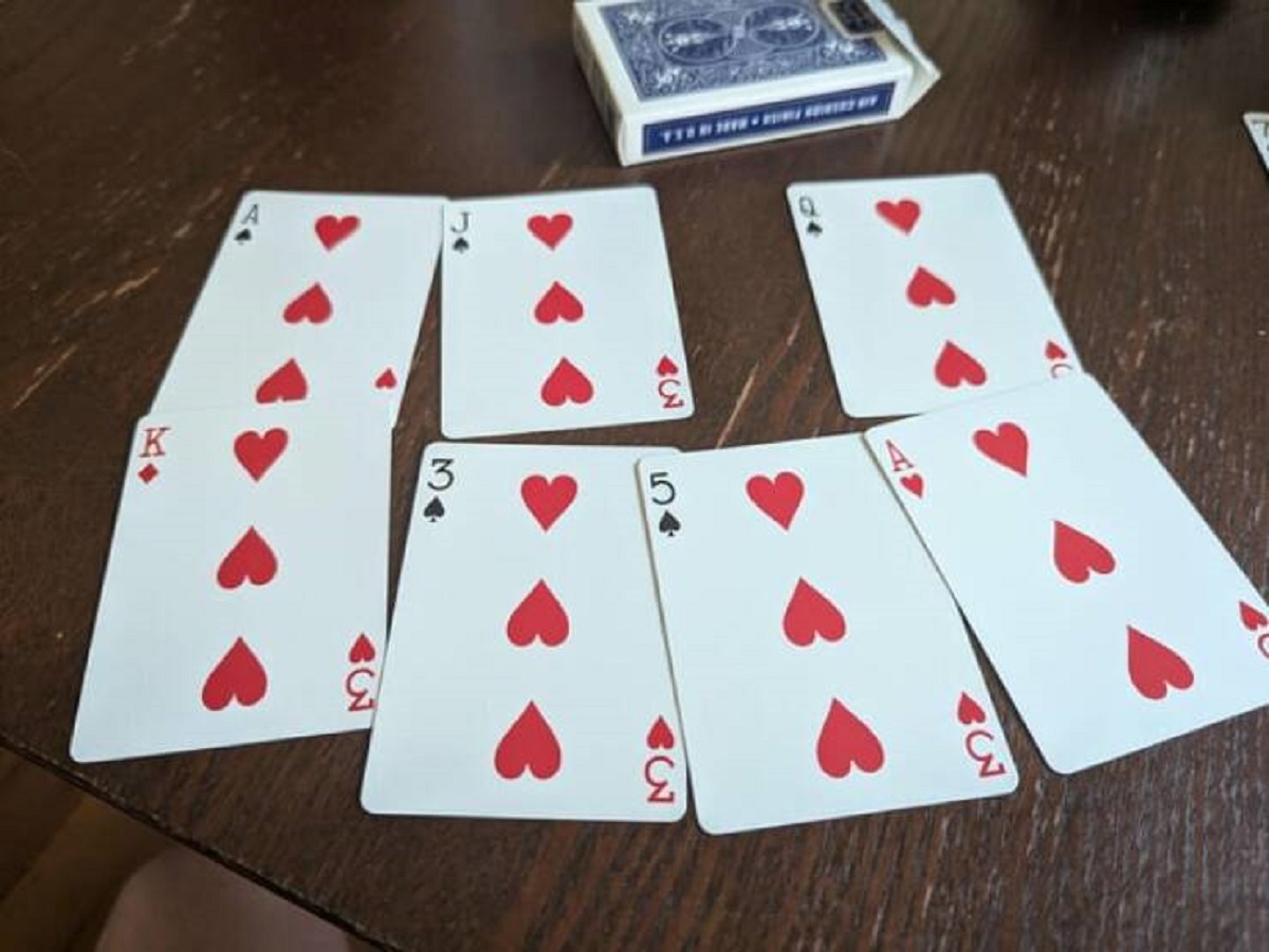 "Brand new deck of cards is mis-printed"