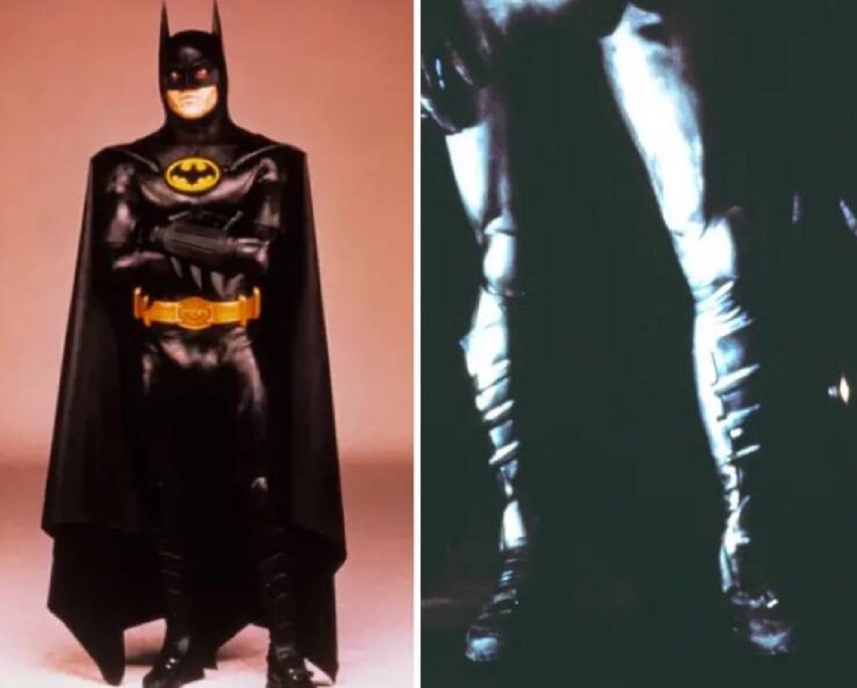 Michael Keaton's Batman wears Nike shoes in Batman and Batman Returns, but there are contradictory reasons why that came to be. According to the assistant costume designer on the 1989 Batman film, one of the producers had struck a product deal with Nike and needed them in the movie, and because they didn't fit stylistically with any of the other characters or background actors, they incorporated them into Batman's costume. While the lead costume designer on the 1989 movie remembers Nike gifting it to them without a tie-in: