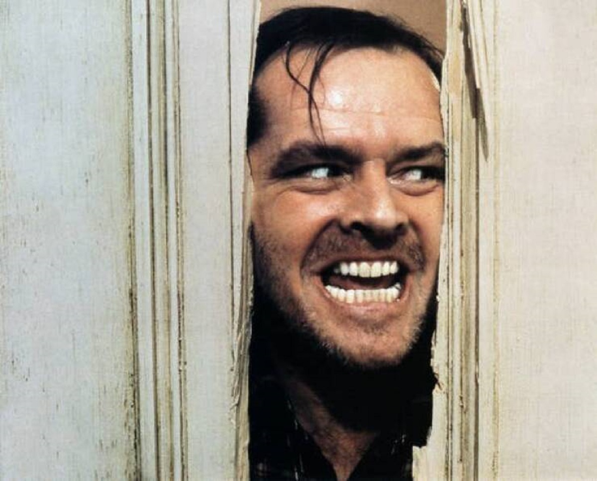 This promotional photo of Jack Nicholson in the "Here's Johnny!" moment in The Shining was what got him cast as the Joker. In 1980, Michael Uslan, who would go on to executive produce all the Batman films, picked up a copy of the New York Post, and when he opened up the movie section, he saw this photo of Nicholson, which was advertising that The Shining was opening that weekend. Uslan, who had bought the film rights for Batman the year prior, immediately thought that Nicholson was the only one who could play the Joker. When he got home, he tore the photo from the paper and drew the Joker's face over it using Wite-Out and markers. The drawing, indeed, looks a lot like the Joker from the film: