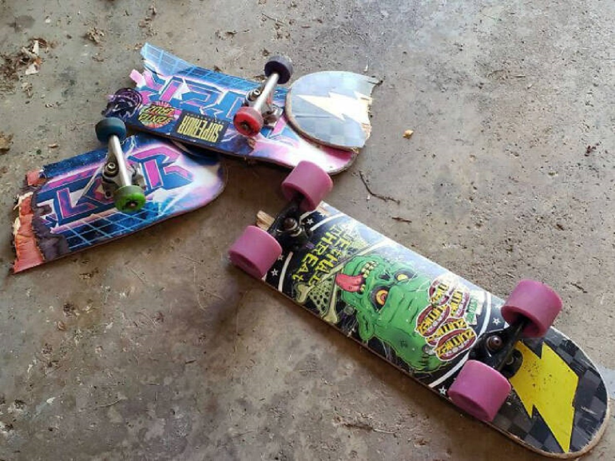 "My Sister Broke My Skateboards Which Are Worth $200"