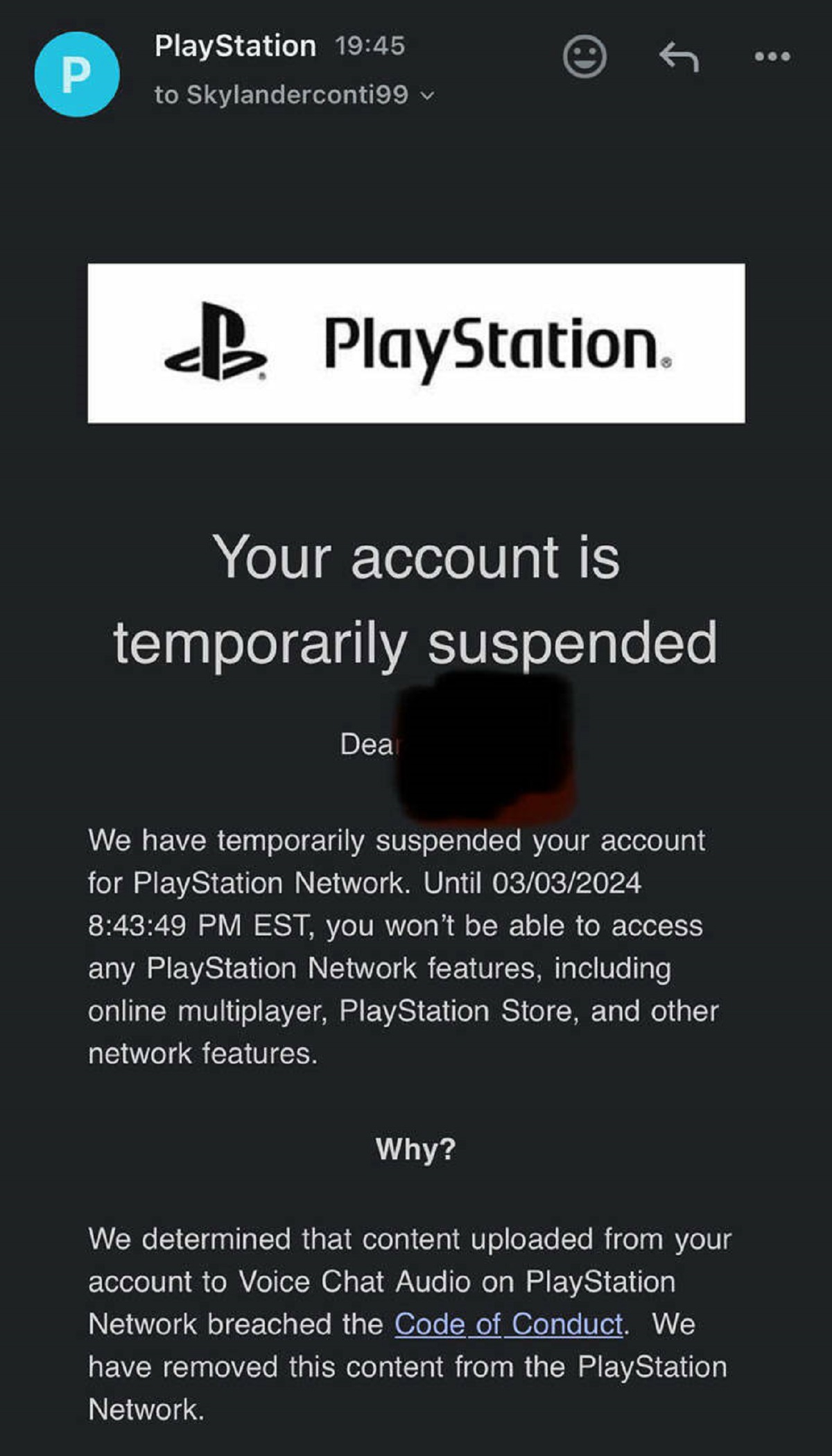 "My Little Brother Got My PlayStation Account Suspended"