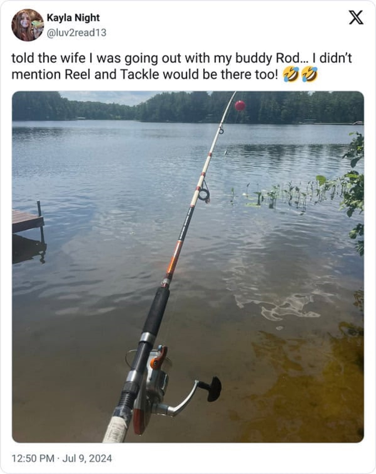 jigging - Kayla Night told the wife I was going out with my buddy Rod... I didn't mention Reel and Tackle would be there too! . X