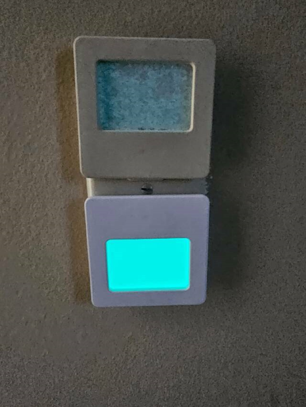 "My Lime Lite Night Light I've had plugged in since the 90s compared to a brand new one I plugged in today."